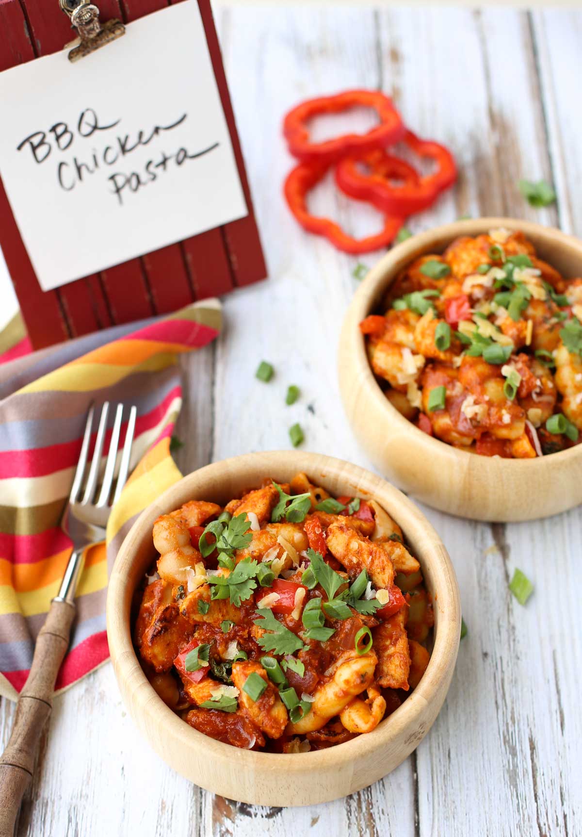 BBQ Chicken Pasta
    
    
    
      &ndash; World of Pastabilities