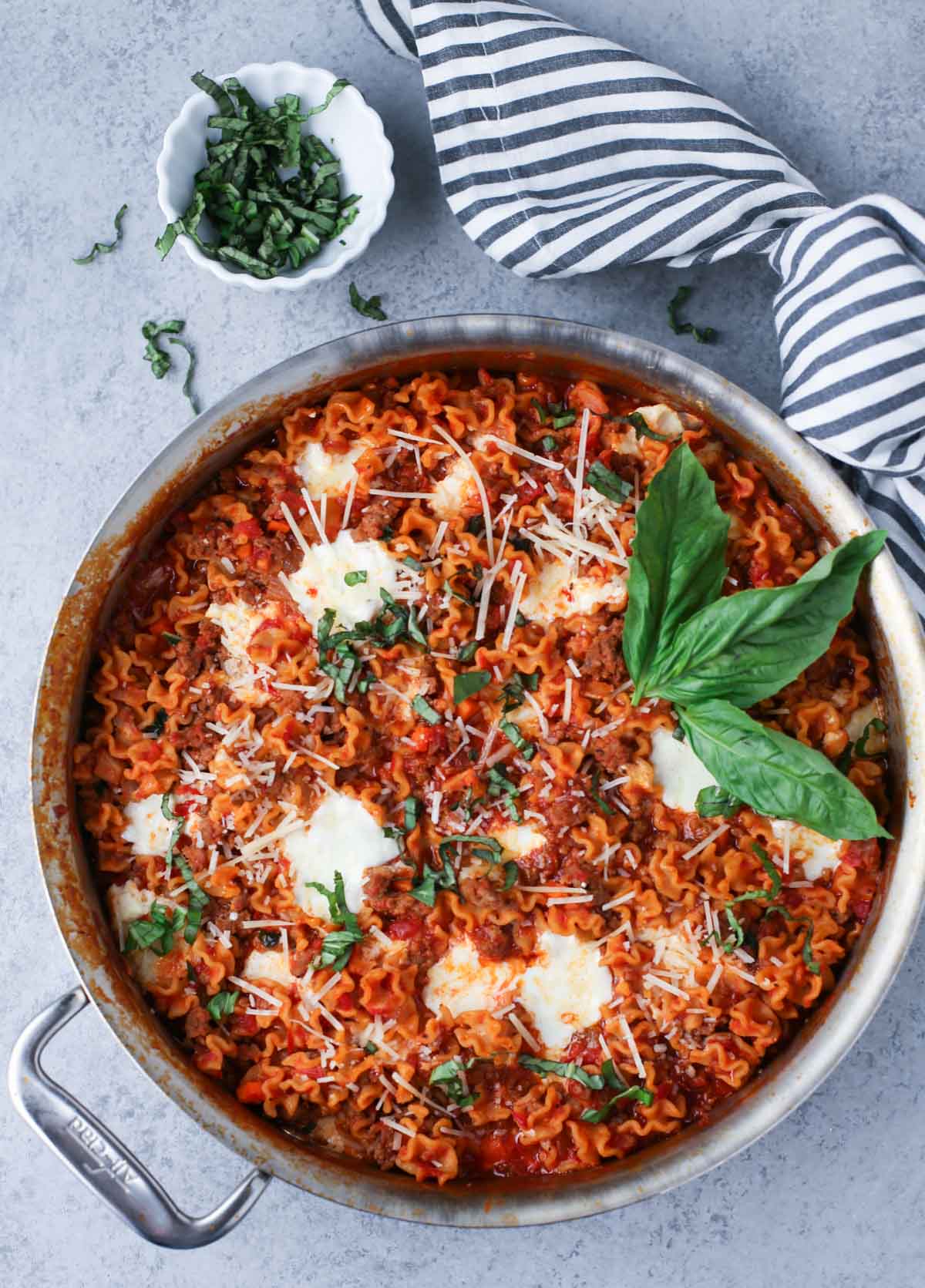 Deconstructed Lasagna with Low Carb Pasta
    
    
    
      &ndash; World of Pastabilities