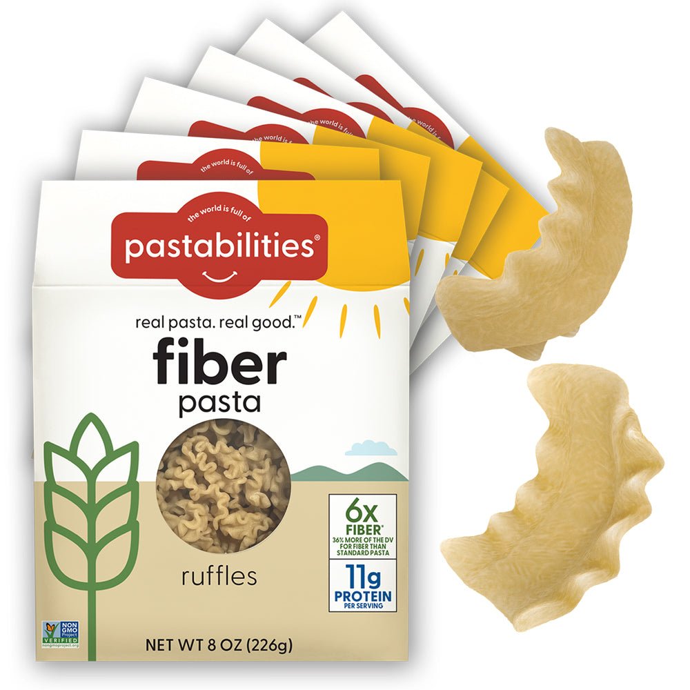 Fiber Pasta Ruffles - High Fiber - World of Pastabilities