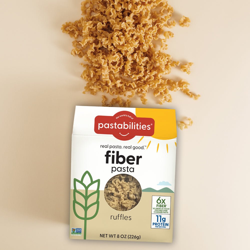 Fiber Pasta Ruffles - High Fiber - World of Pastabilities