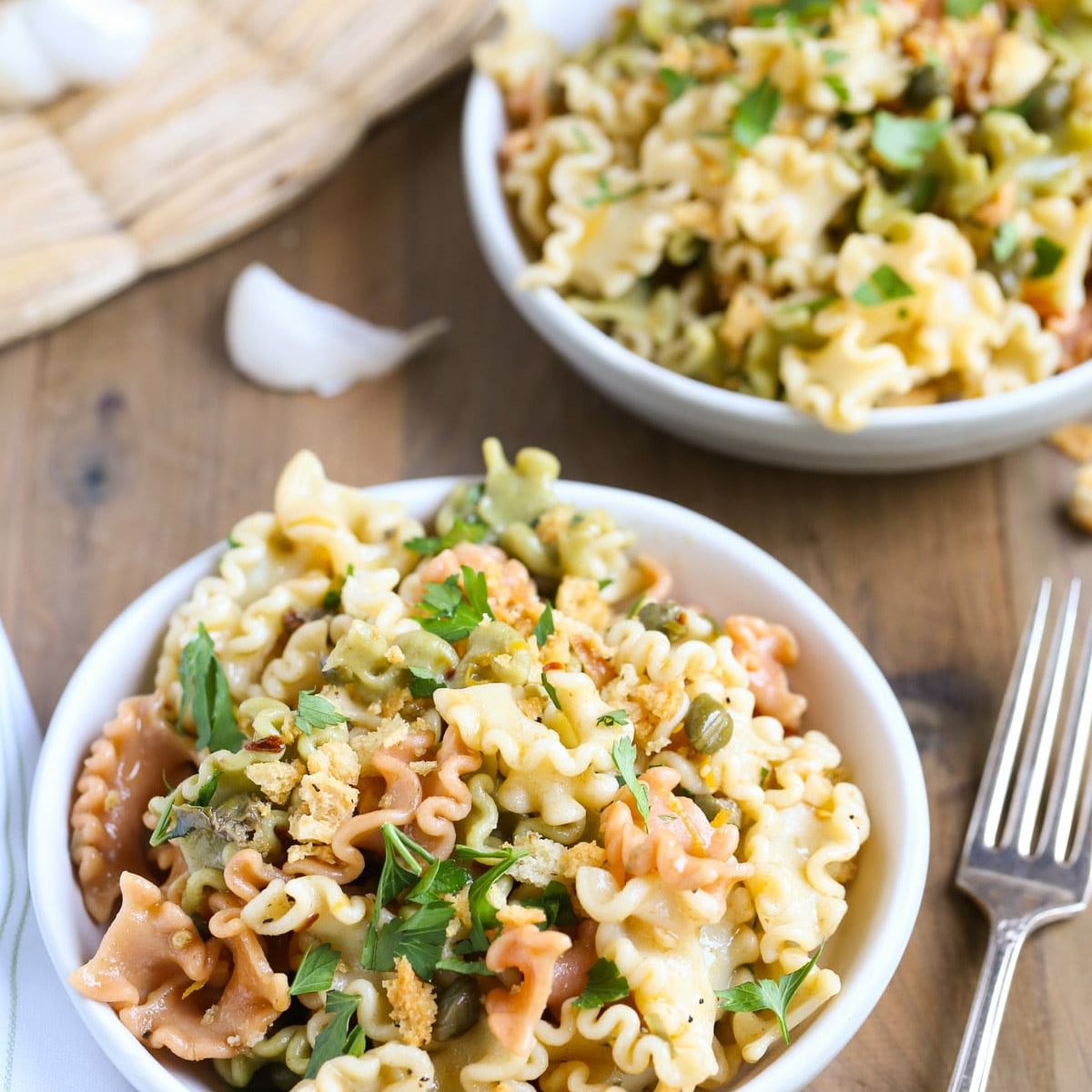 Aglio e Olio with Pecorino Breadcrumbs - World of Pastabilities