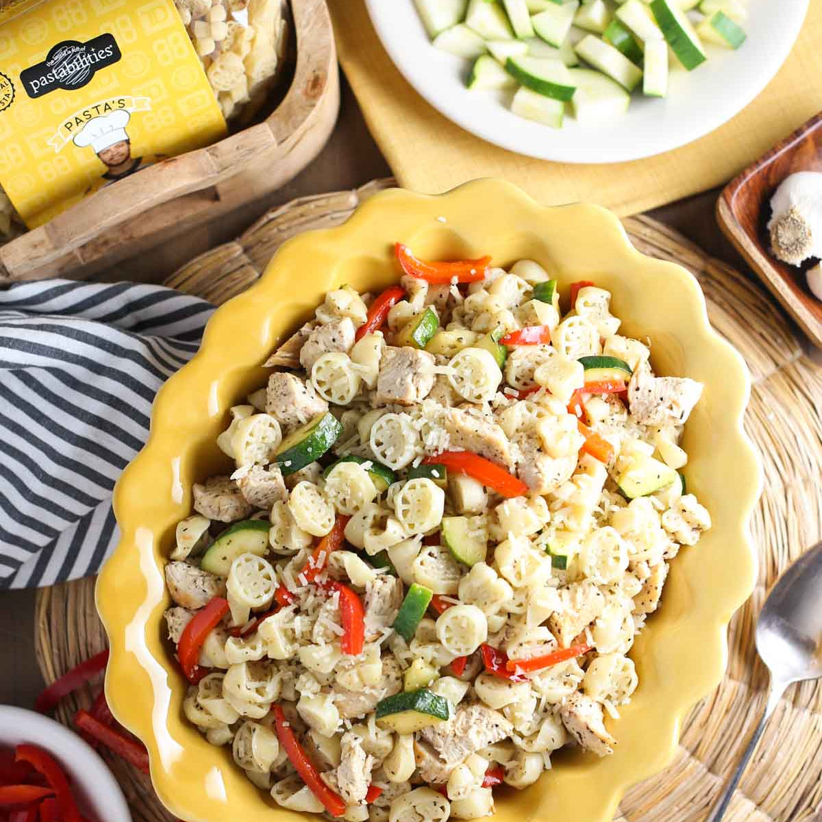 Pasta’s Pasta Primavera with Chicken - World of Pastabilities