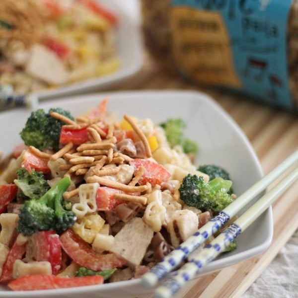 Creamy Asian Pasta Salad - World of Pastabilities
