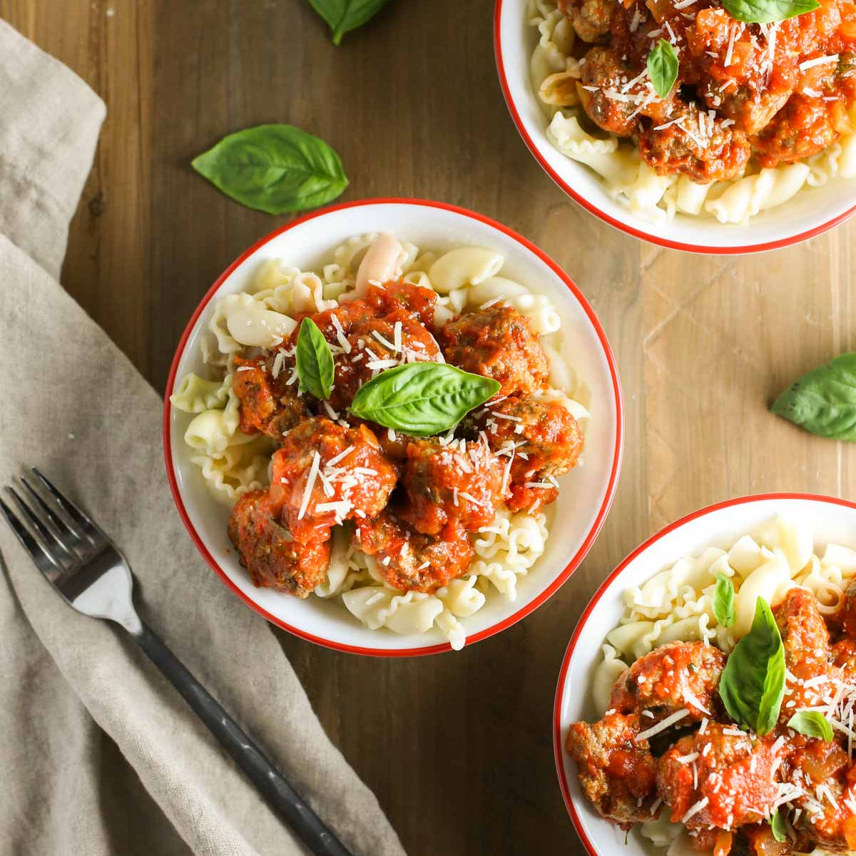 Mini Ricotta Meatballs with Herbed Tomato Sauce - World of Pastabilities