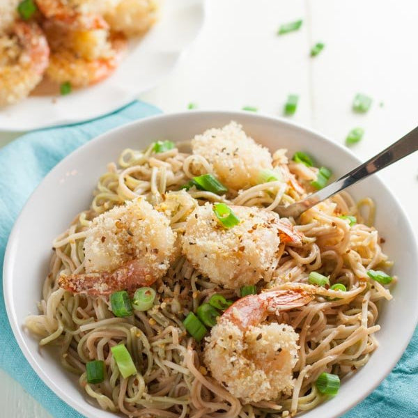 Oven Fried Bang Bang Shrimp Pasta - World of Pastabilities