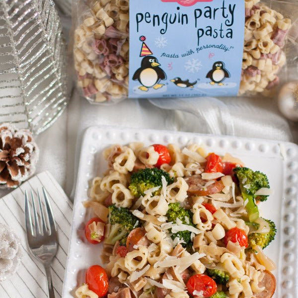 Pasta Toss with Chicken Sausage, Broccoli, and Tomatoes - World of Pastabilities