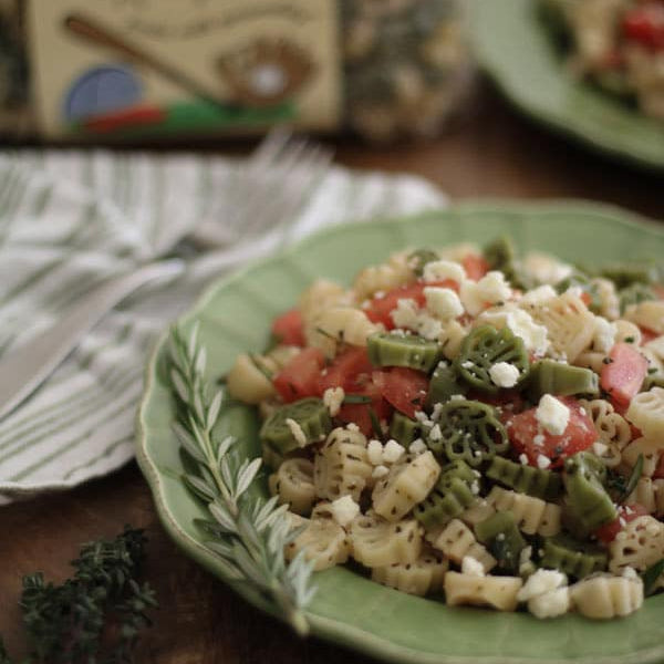 Pasta with Tomatoes, Feta, and Herbs - World of Pastabilities