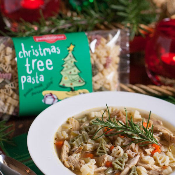 Quick Holiday Chicken Noodle Soup - World of Pastabilities
