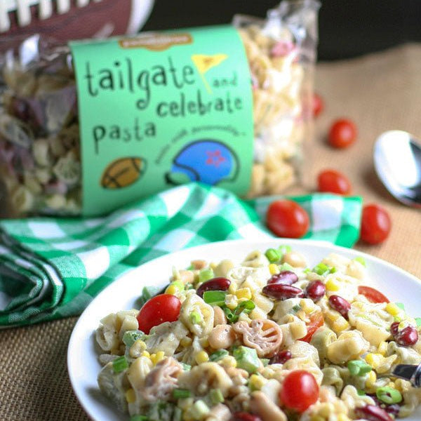 Tailgate Pasta Salad with Beans & Corn - World of Pastabilities