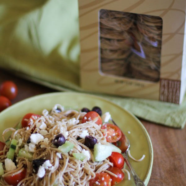 Angel Hair Greek Pasta - World of Pastabilities