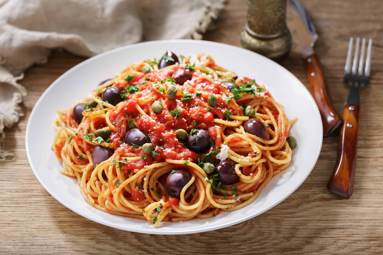 Best Pasta Shape for Puttanesca | Bold & Briny Classic - World of Pastabilities