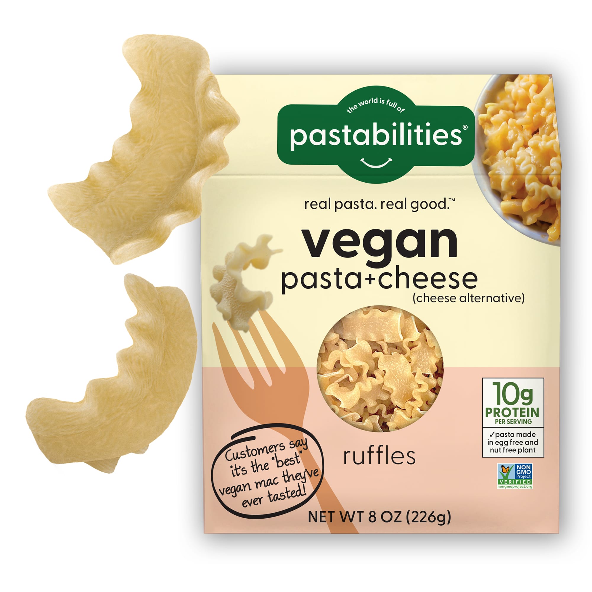 Image of vegan mac and cheese