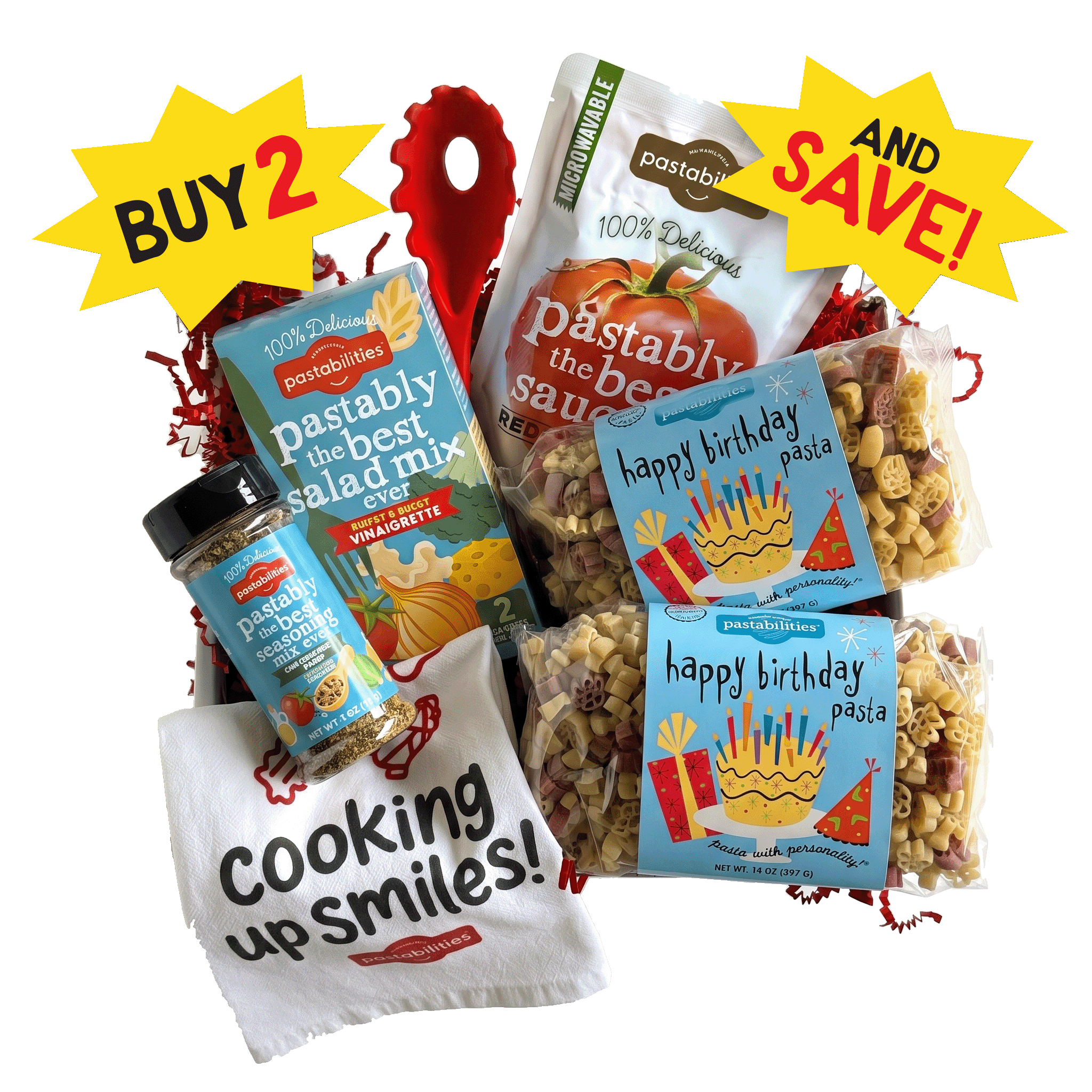 Happy Birthday Deluxe Box - World of Pastabilities