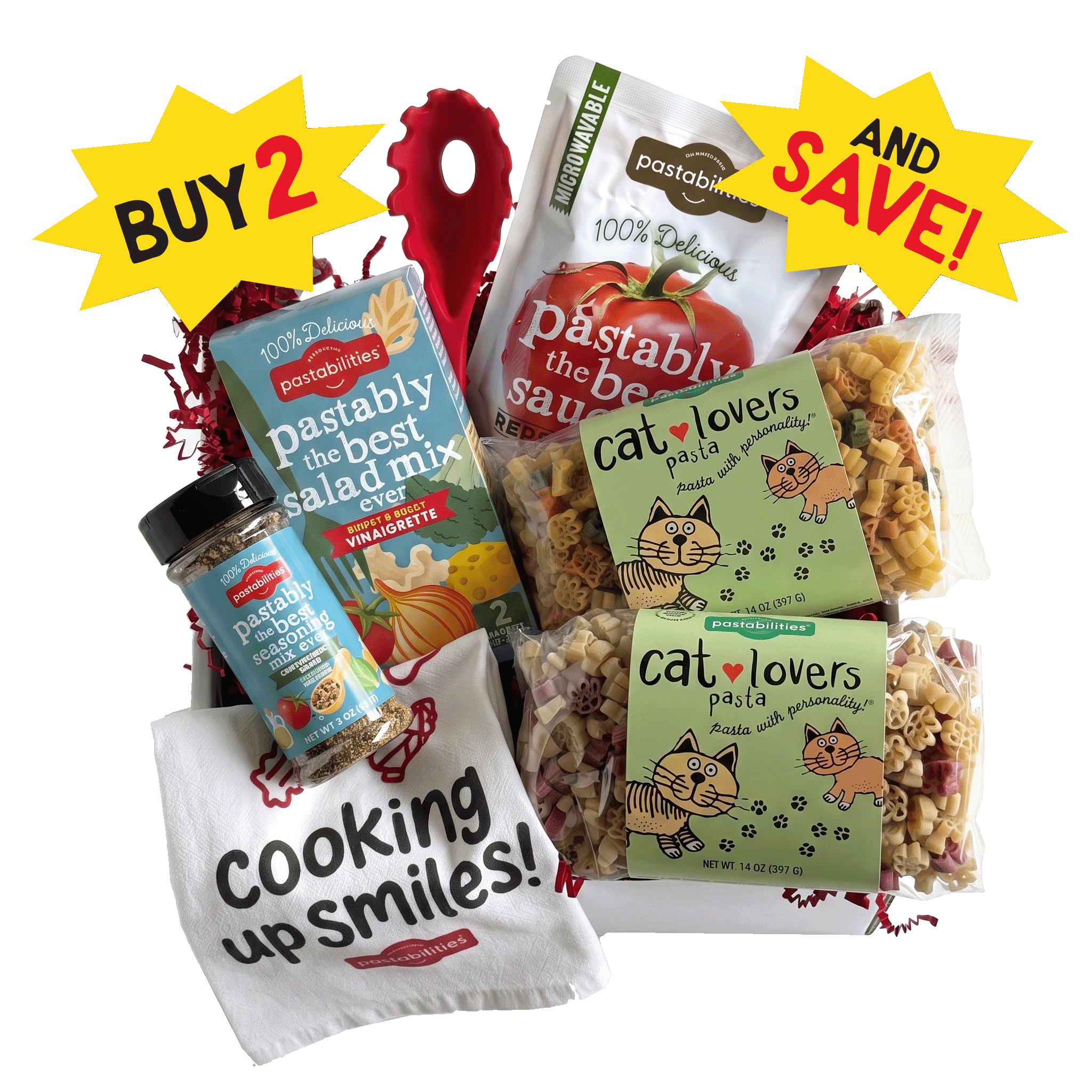 Cat Lovers Deluxe Box - World of Pastabilities