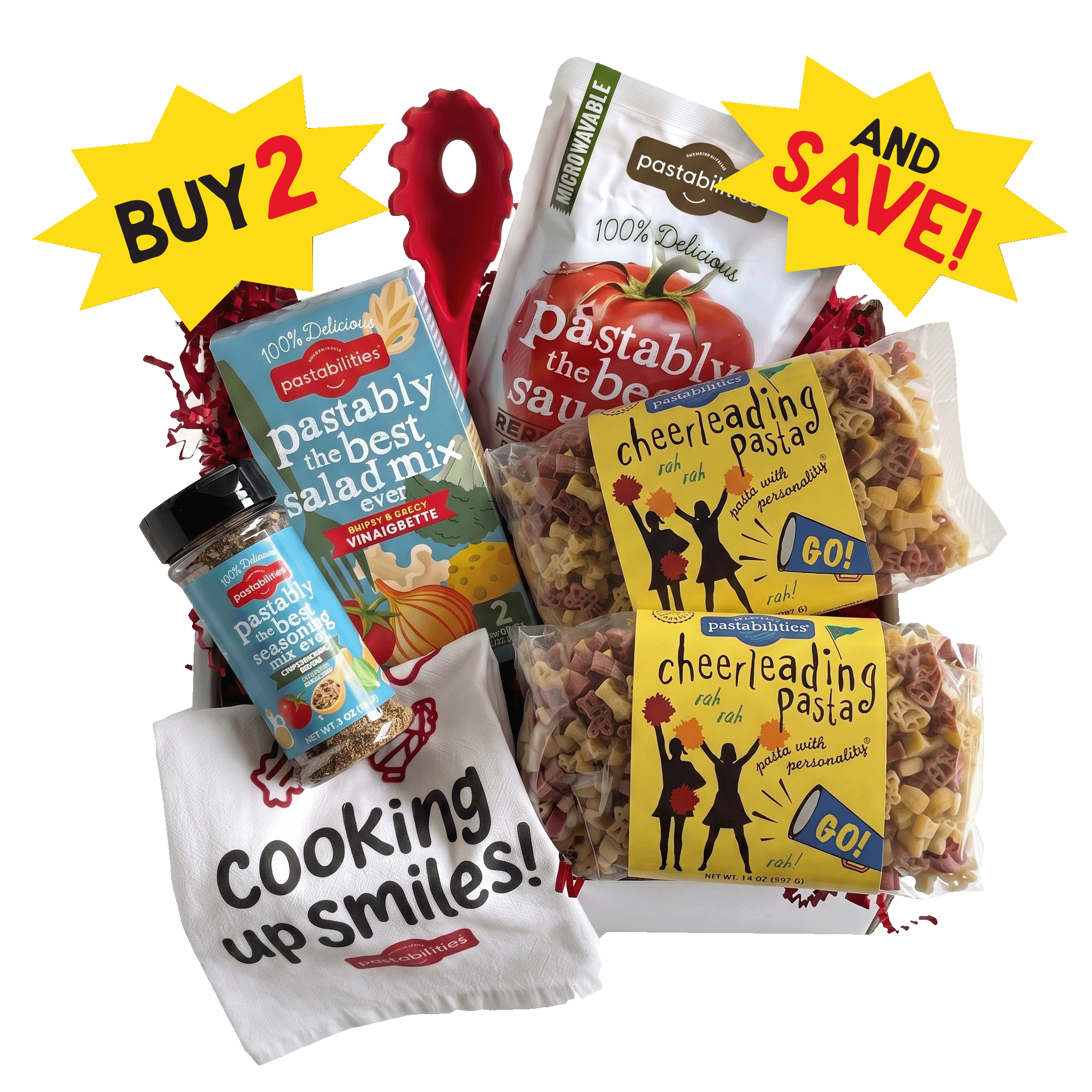 Cheerleading Deluxe Box - World of Pastabilities