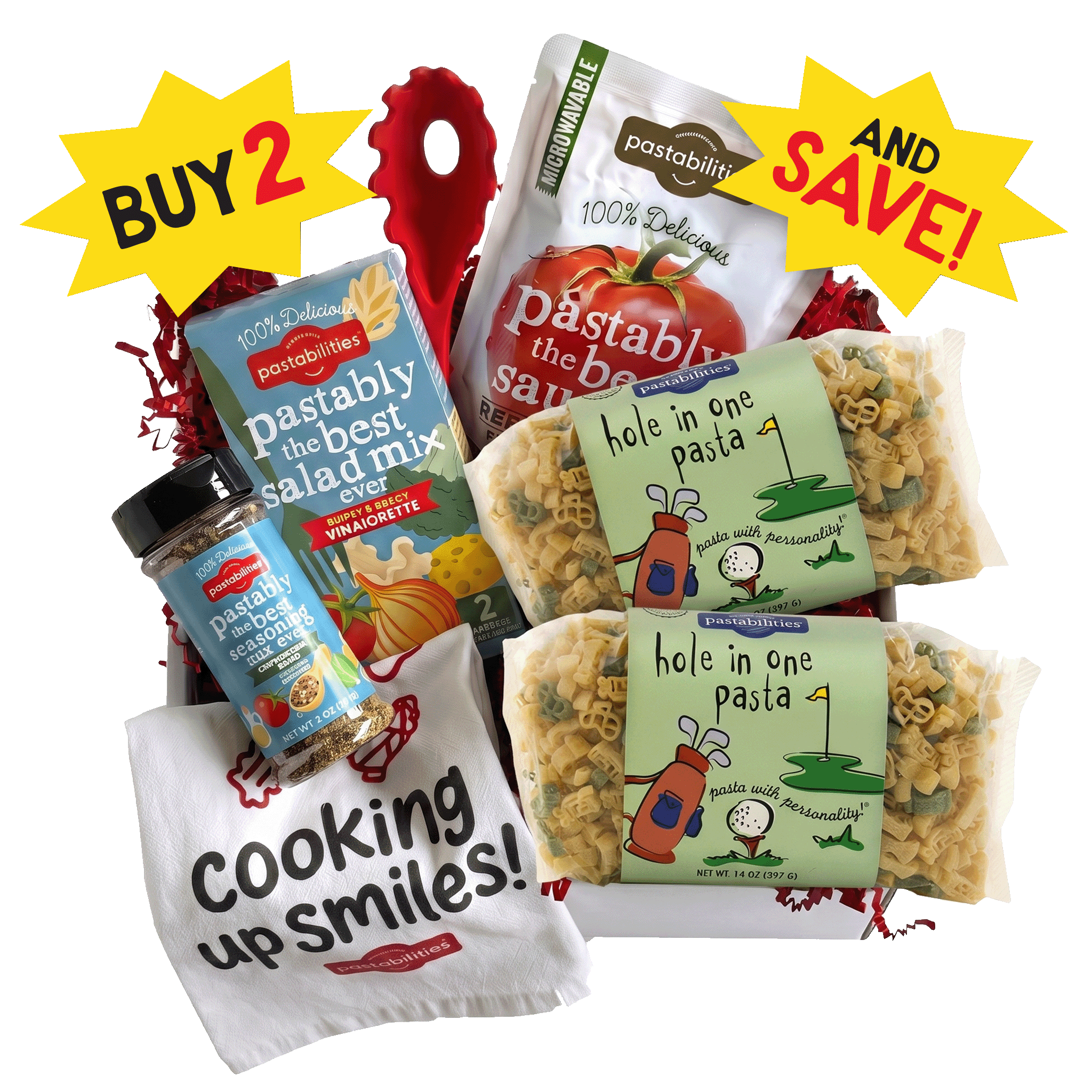 Golf Deluxe Box - World of Pastabilities
