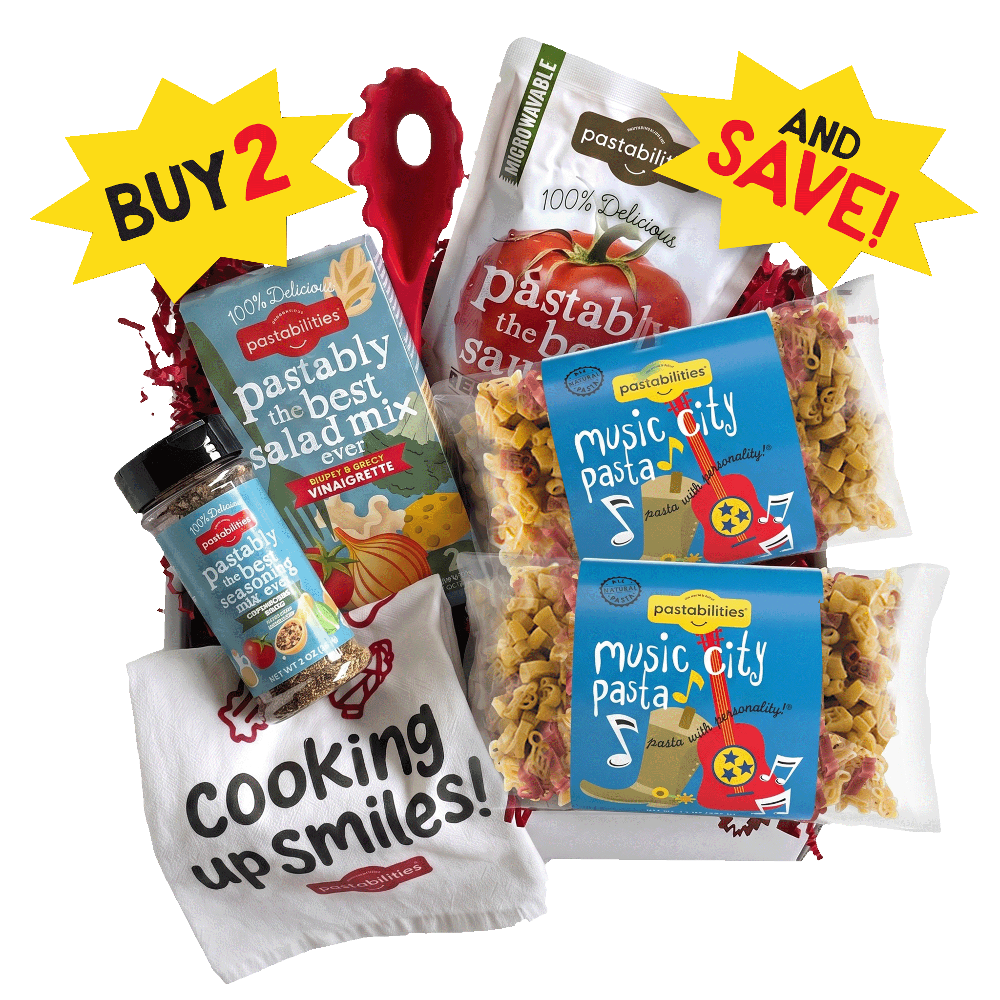 Music City Pasta Deluxe Box - World of Pastabilities