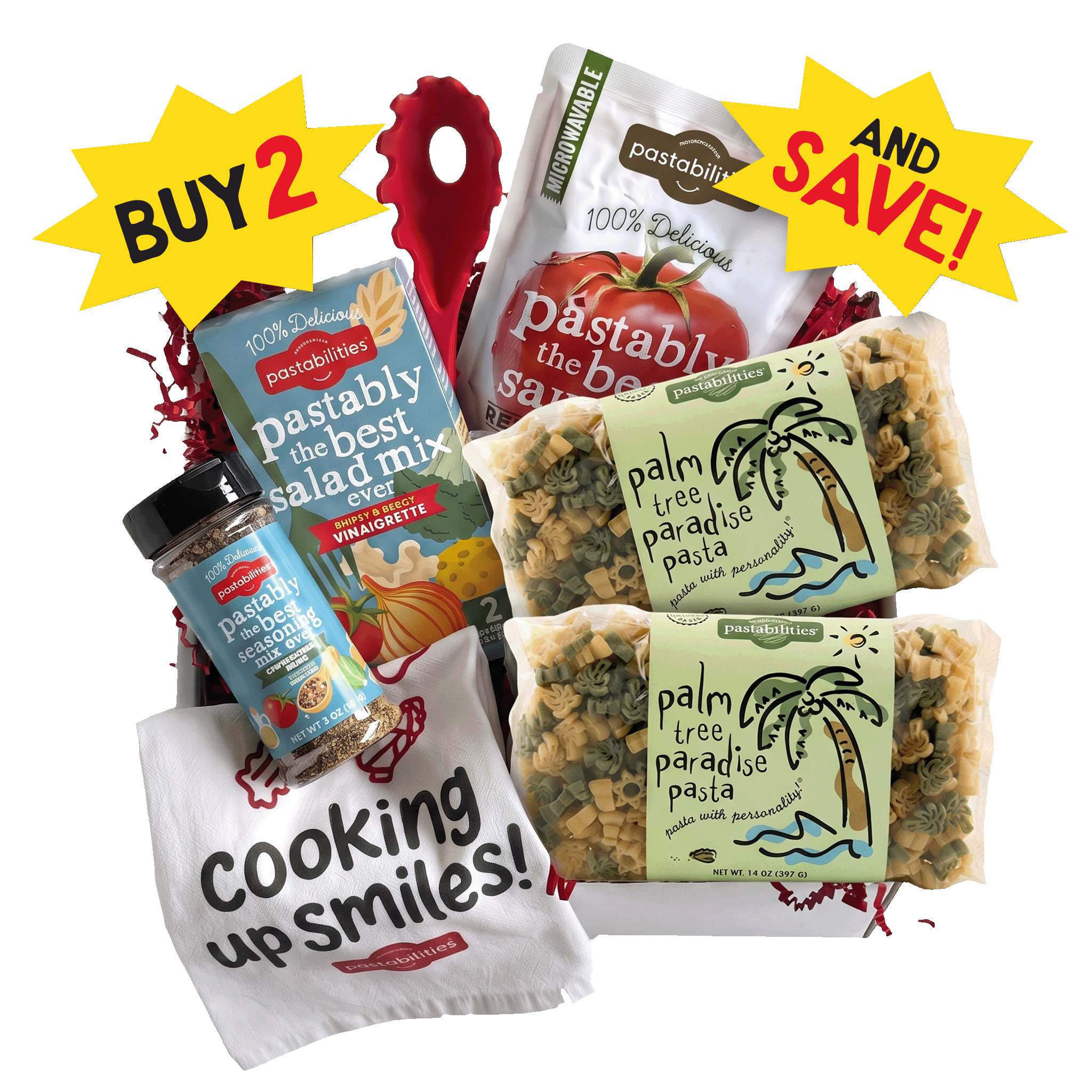 Palm Tree Deluxe Box - World of Pastabilities