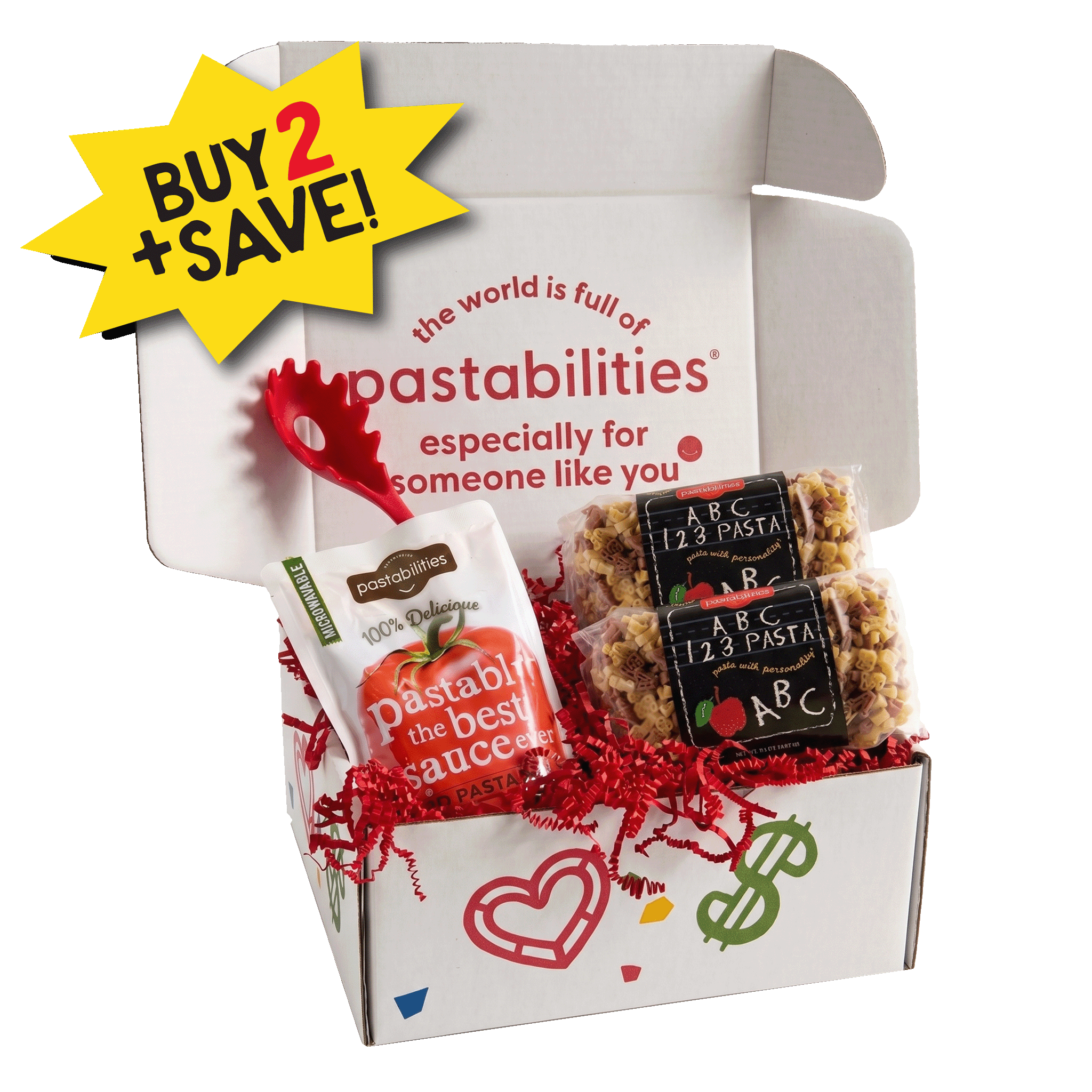 ABC 123 Gift Box - World of Pastabilities