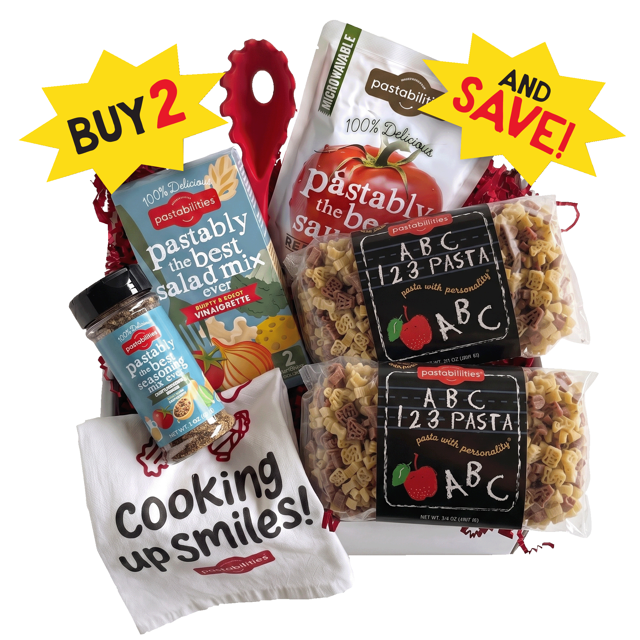 ABC 123 Deluxe Box - World of Pastabilities