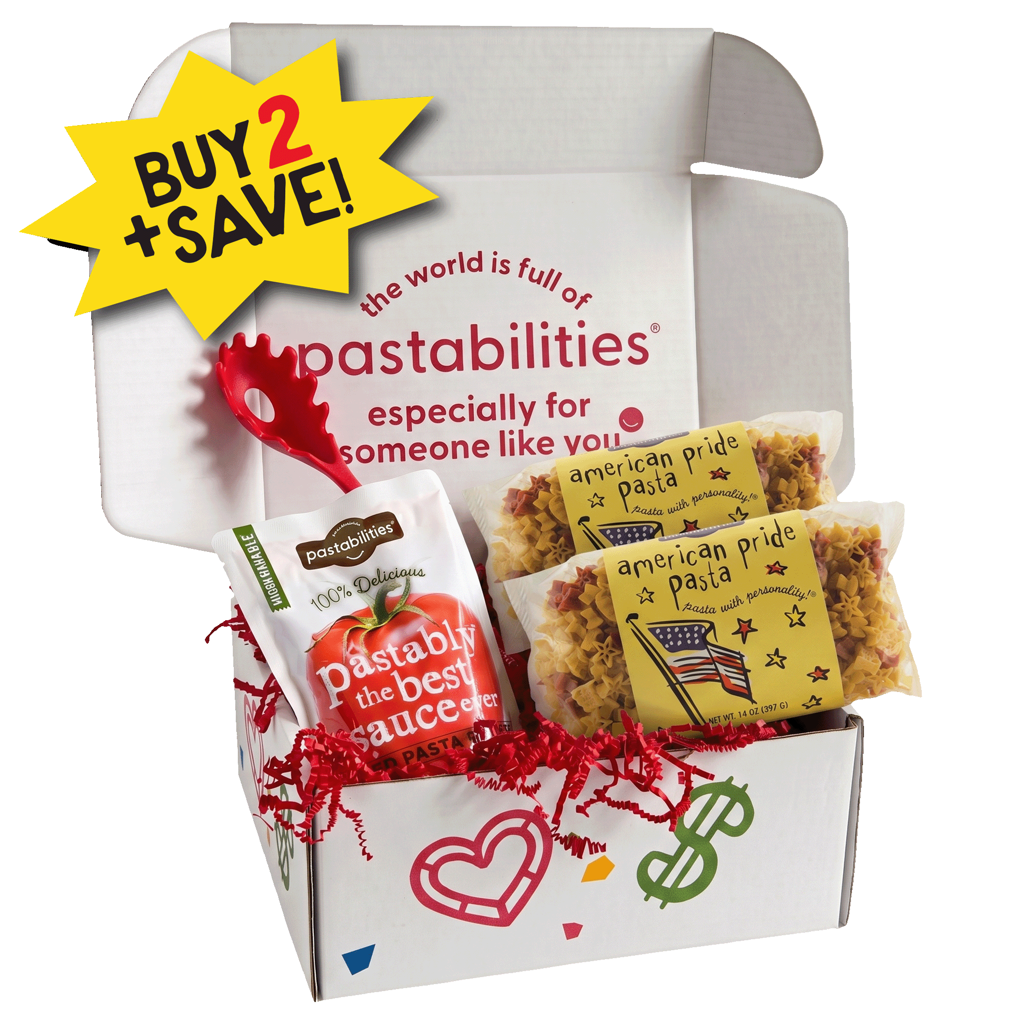 American Pride Gift Box - World of Pastabilities