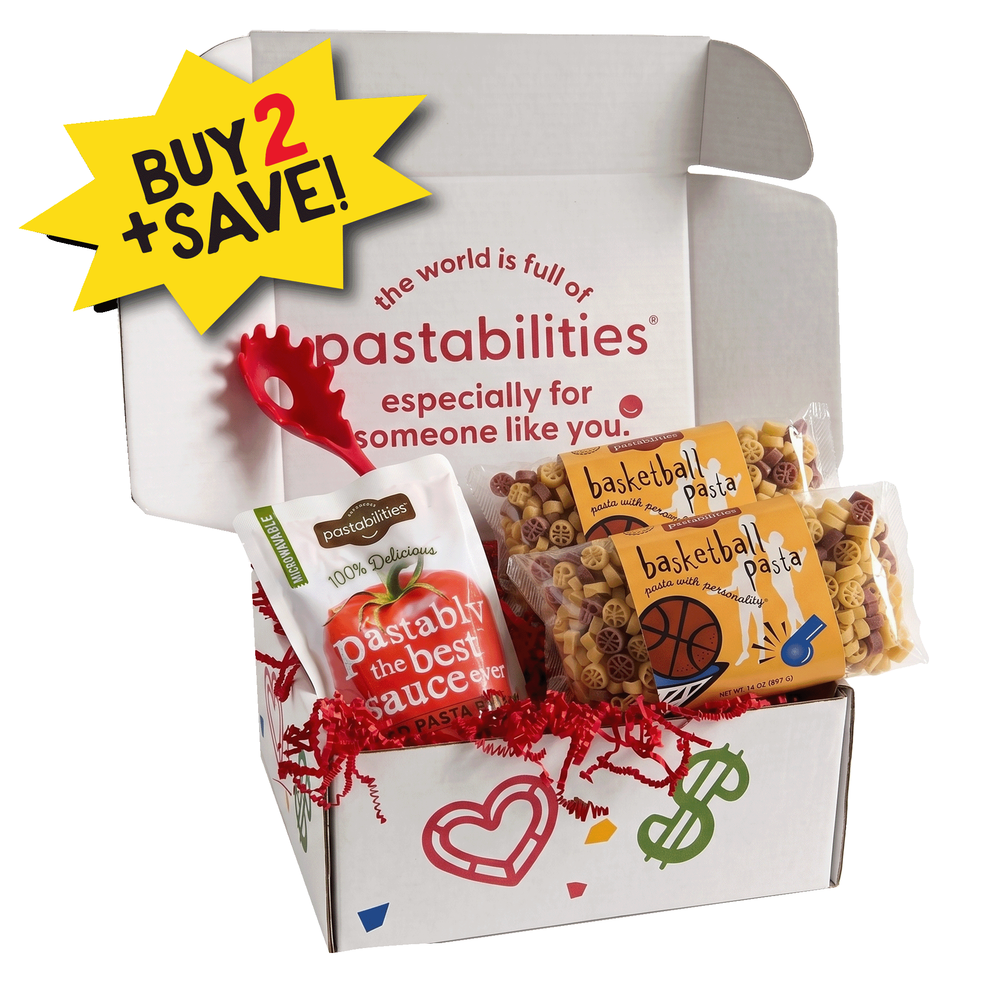 Basketball Gift Box - World of Pastabilities