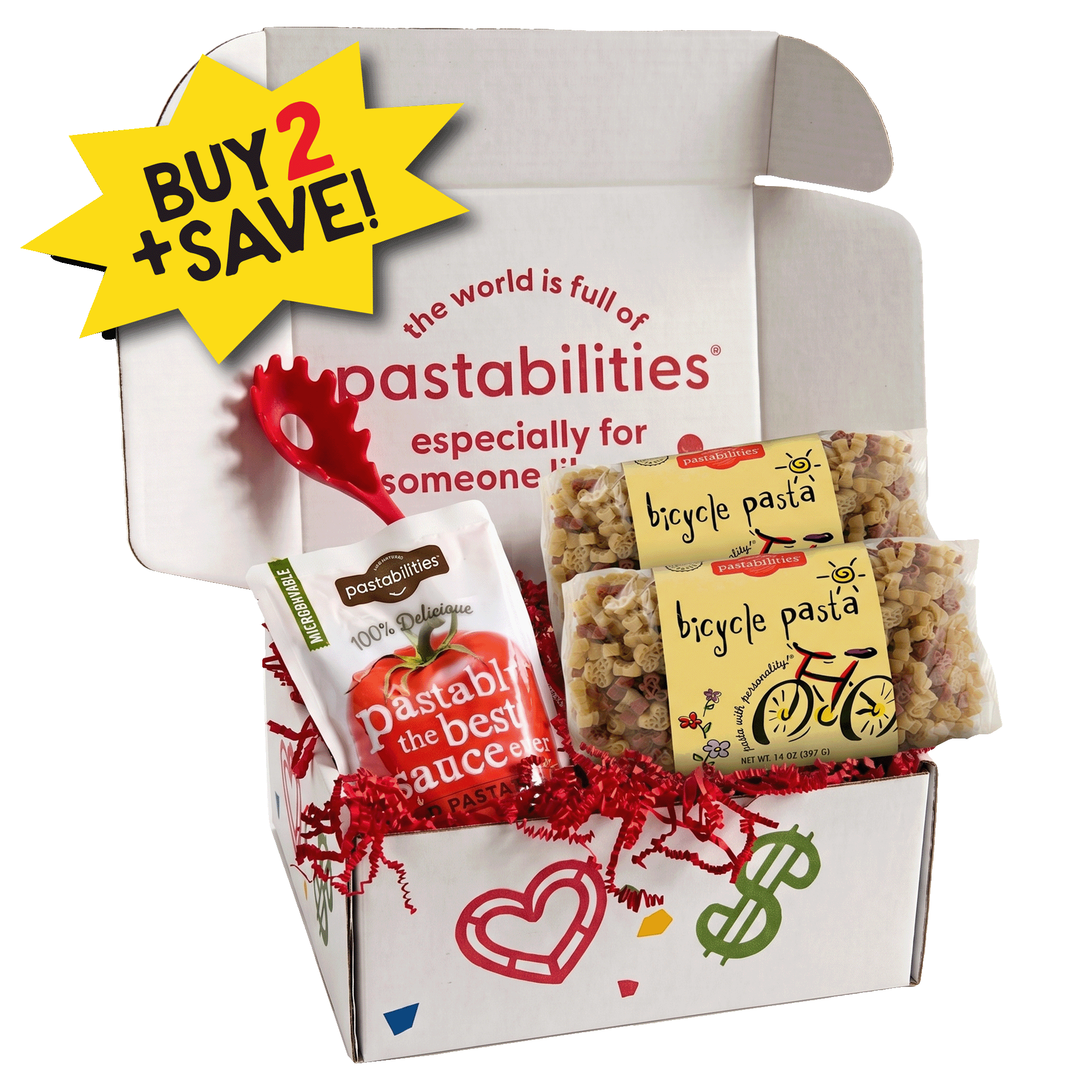 Bicycle Gift Box - World of Pastabilities