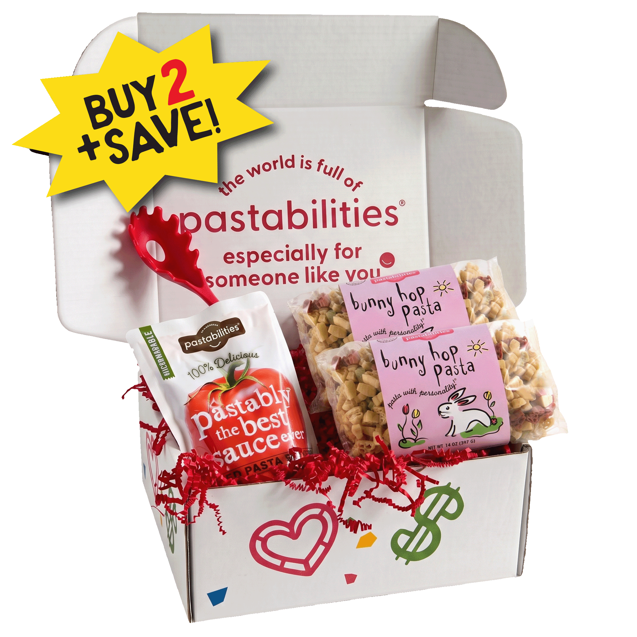 Bunny Hop Gift Box - World of Pastabilities