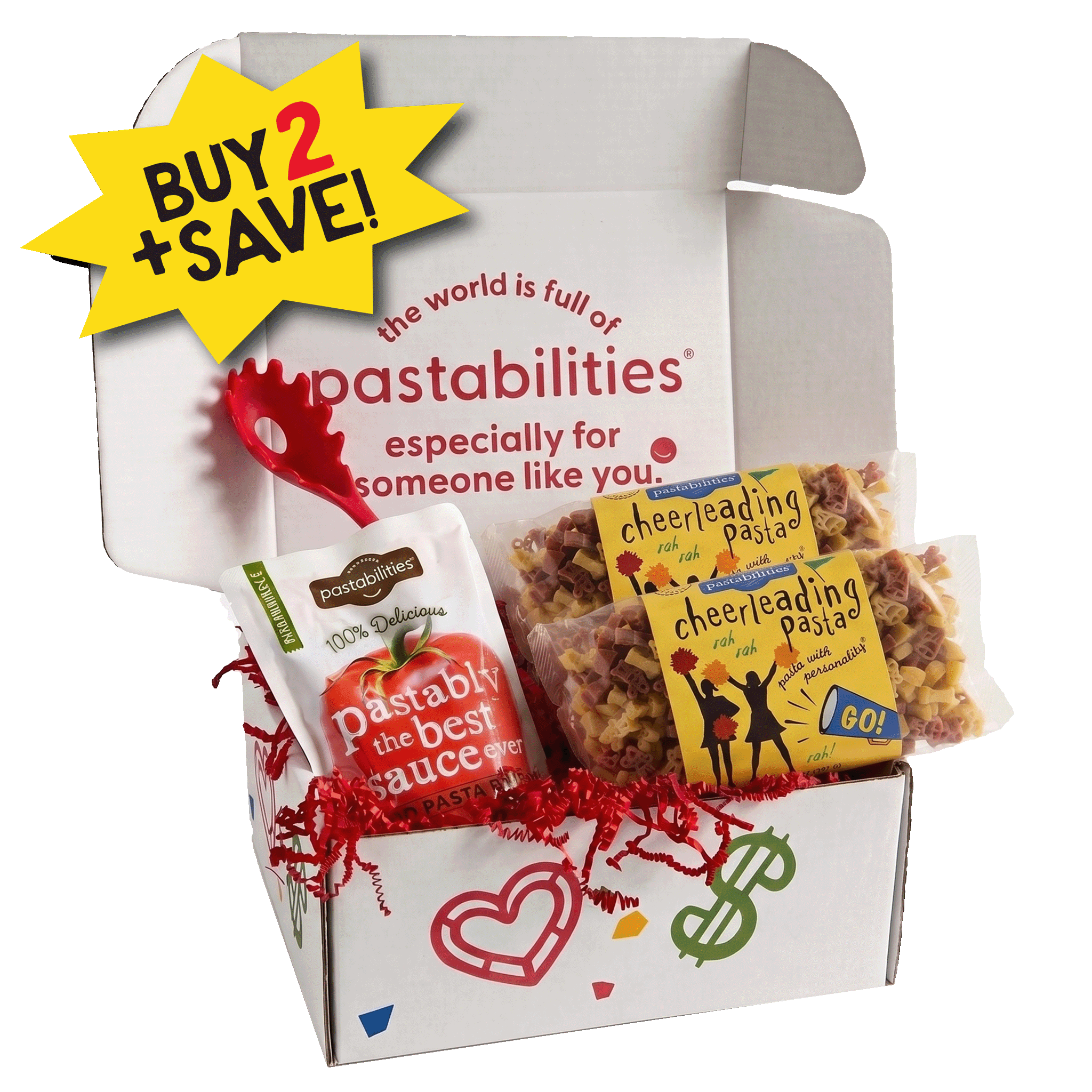 Cheerleading Gift Box - World of Pastabilities