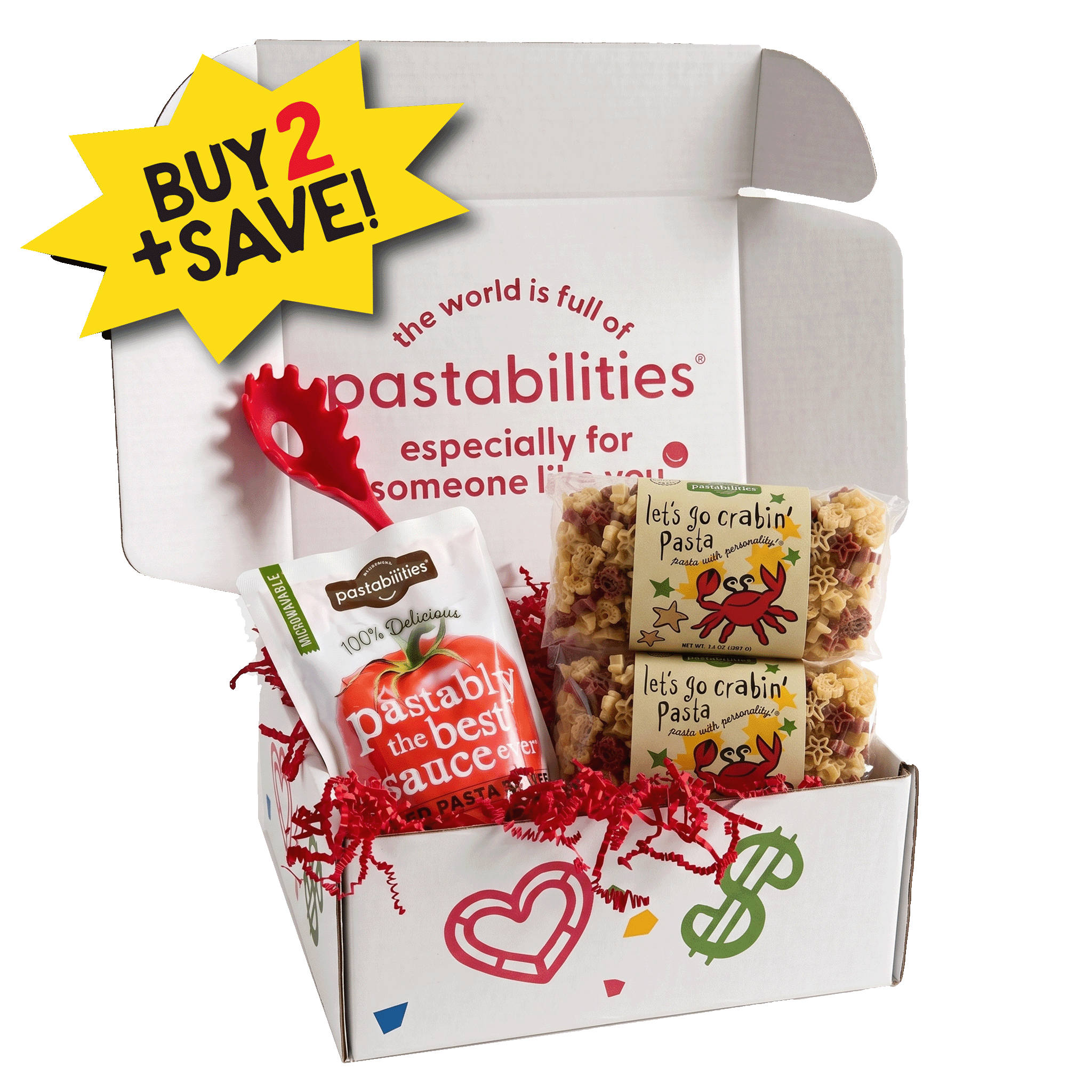 Let's Go Crabin' Gift Box - World of Pastabilities