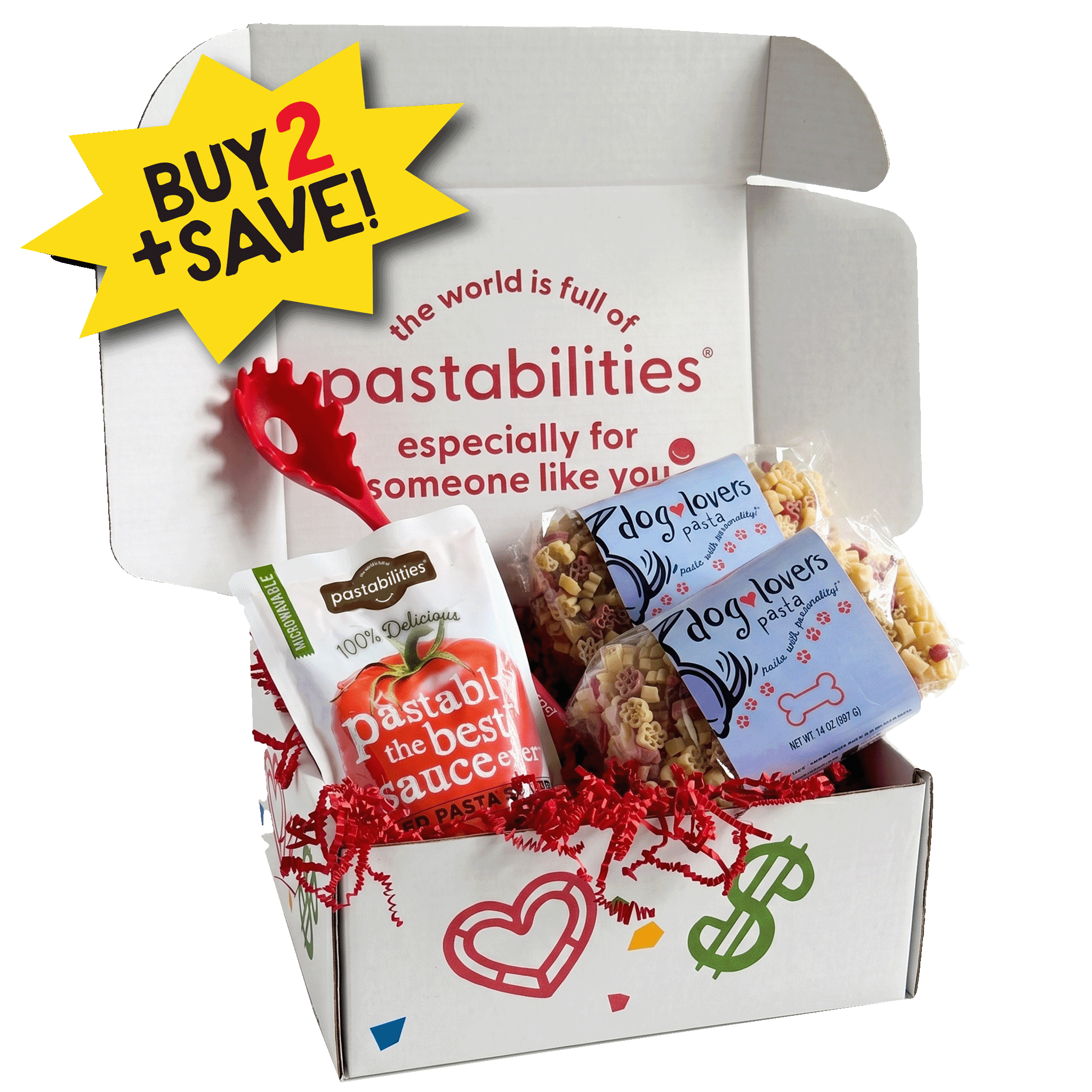 Dog Lovers Gift Box - World of Pastabilities