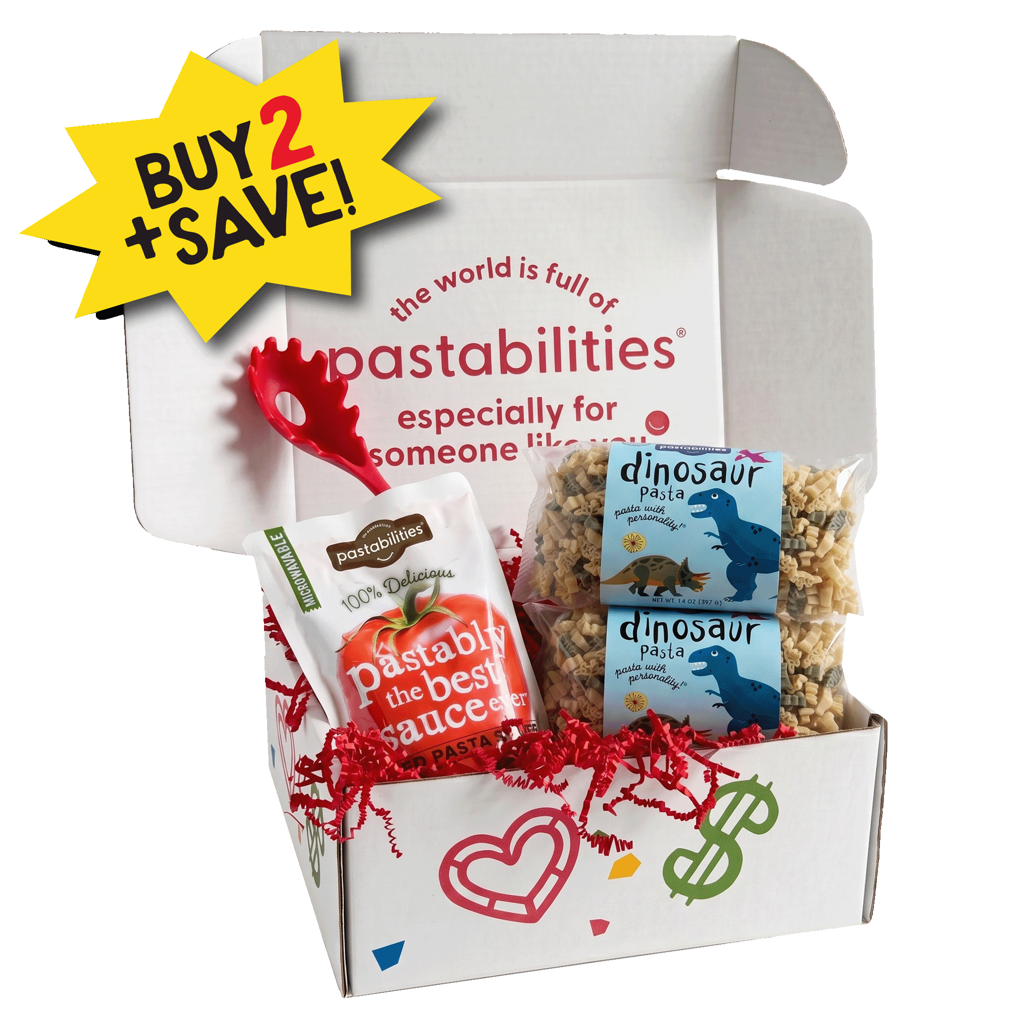 Dinosaur Gift Box - World of Pastabilities
