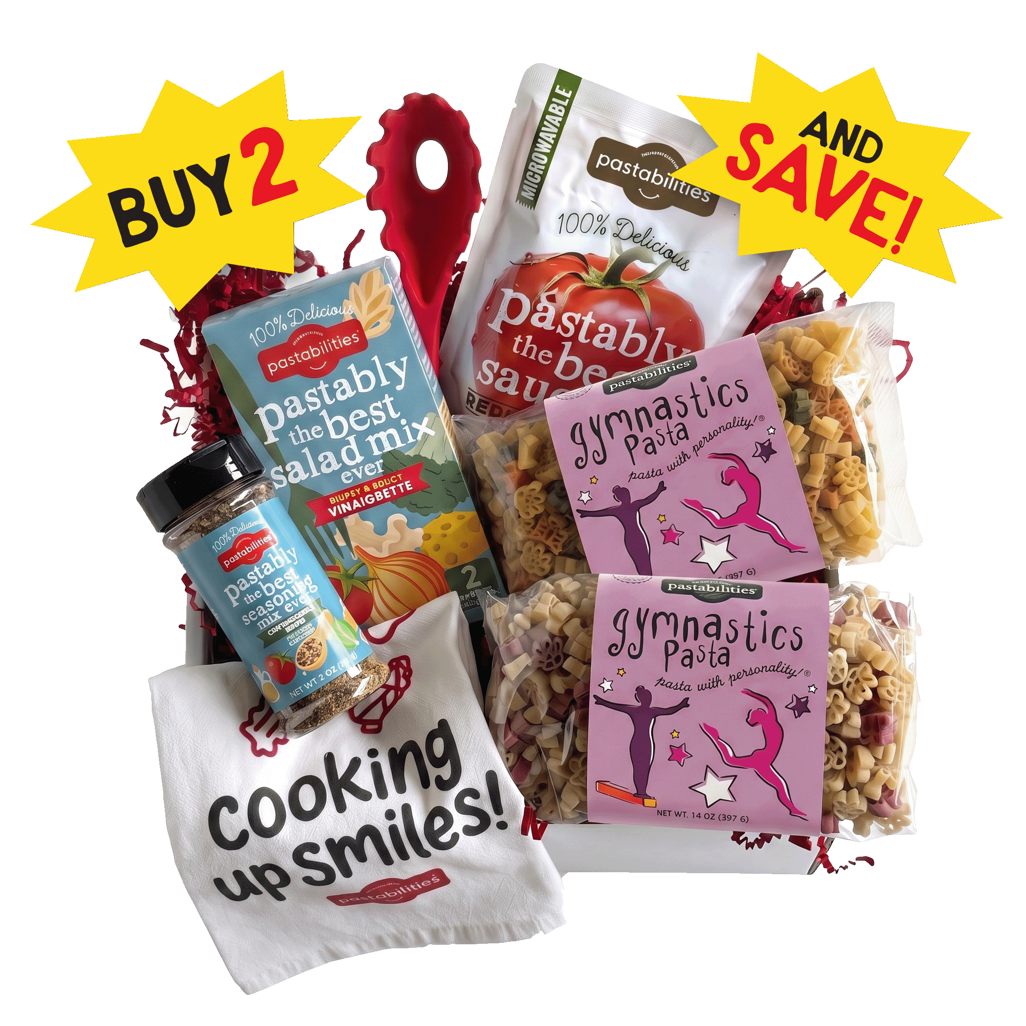 Gymnastics Deluxe Box - World of Pastabilities