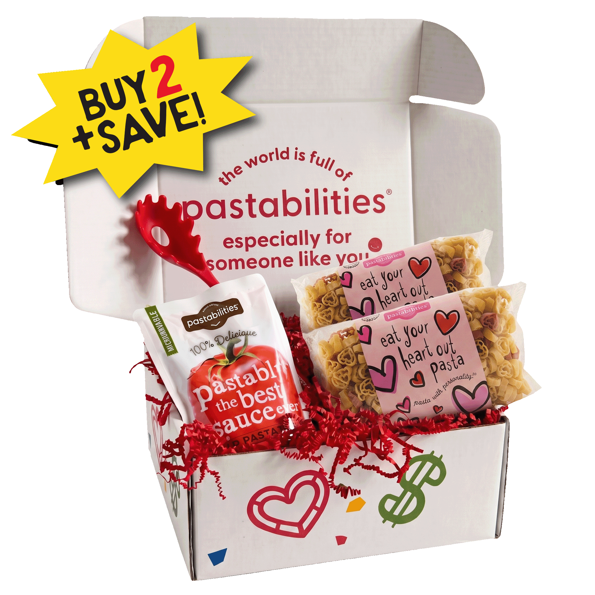Heart Gift Box - World of Pastabilities