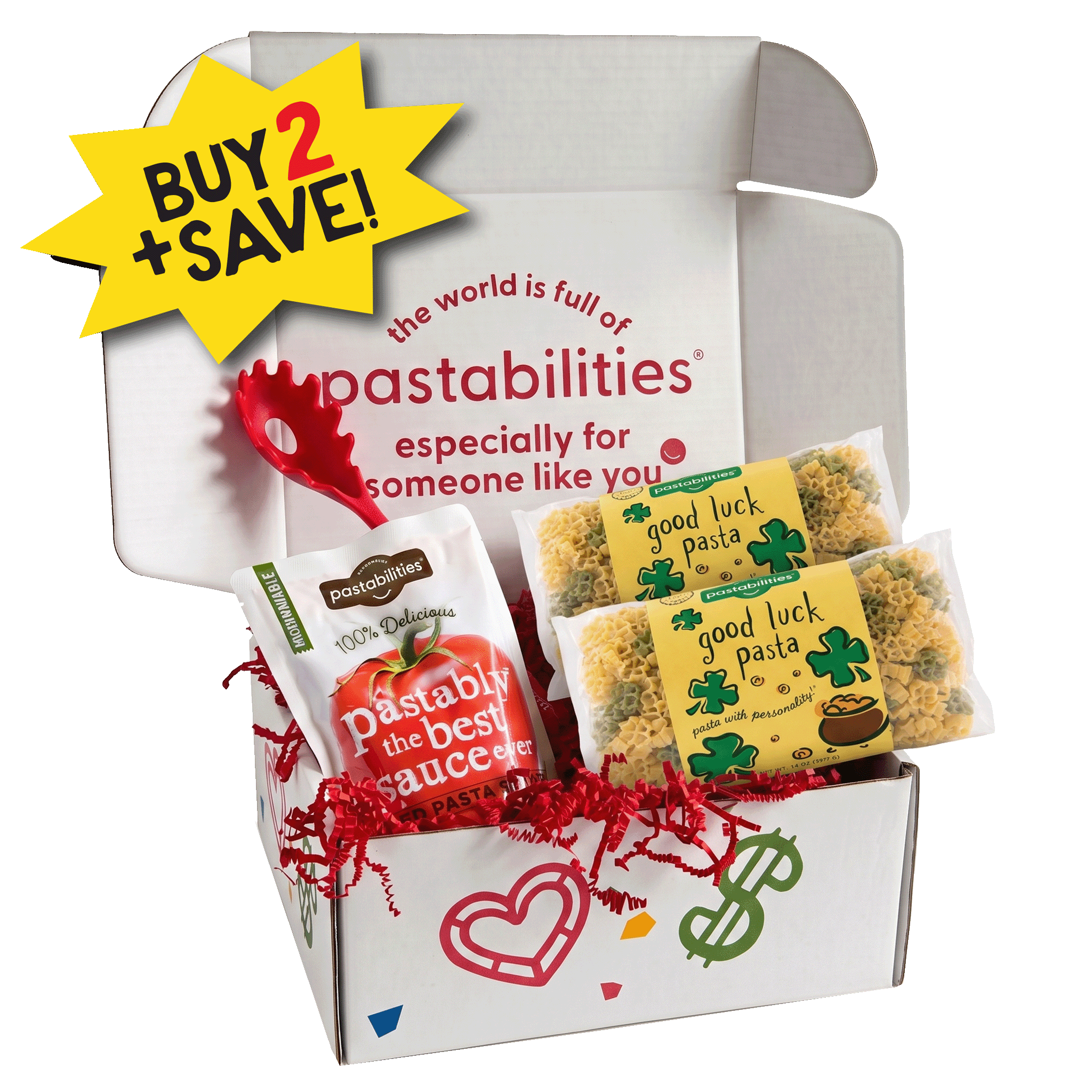 Good Luck Gift Box - World of Pastabilities