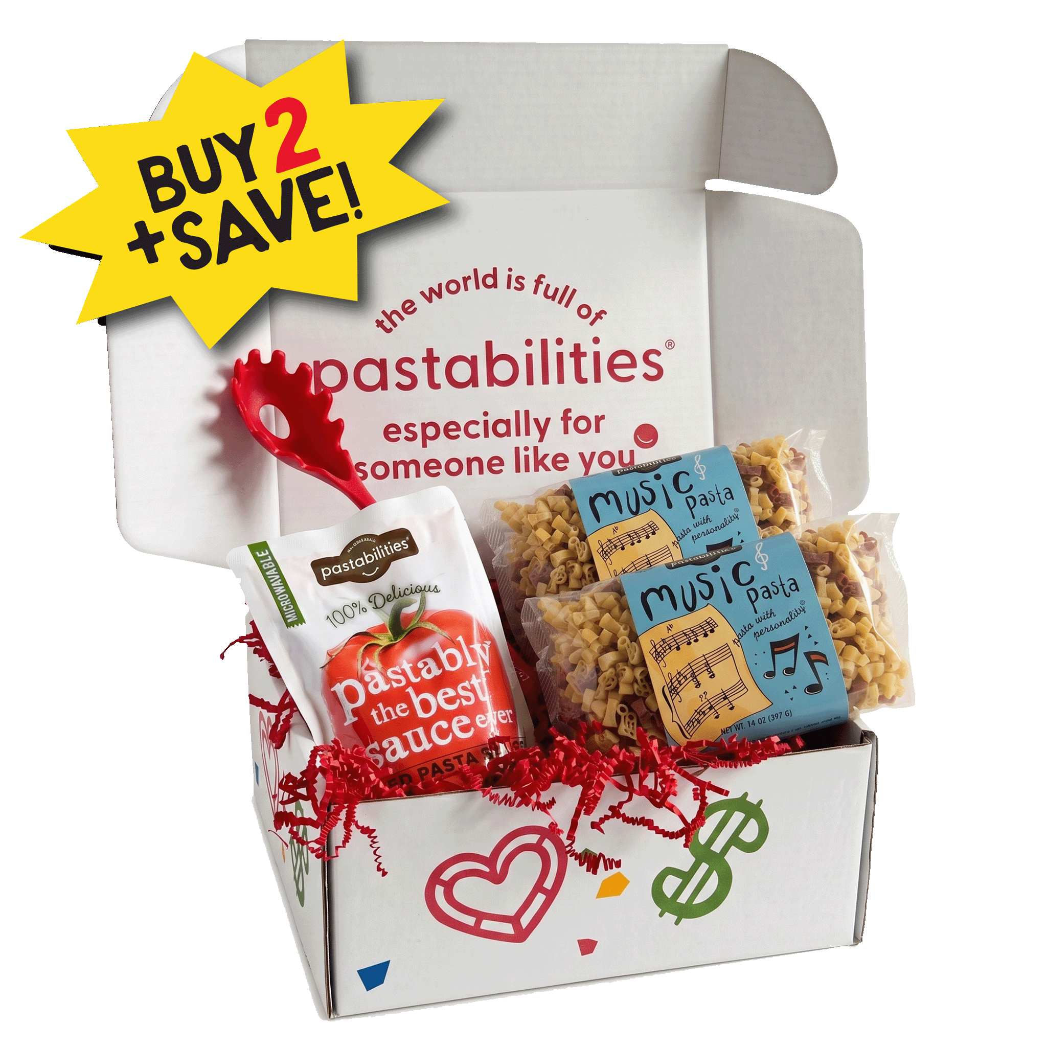 Music Gift Box - World of Pastabilities