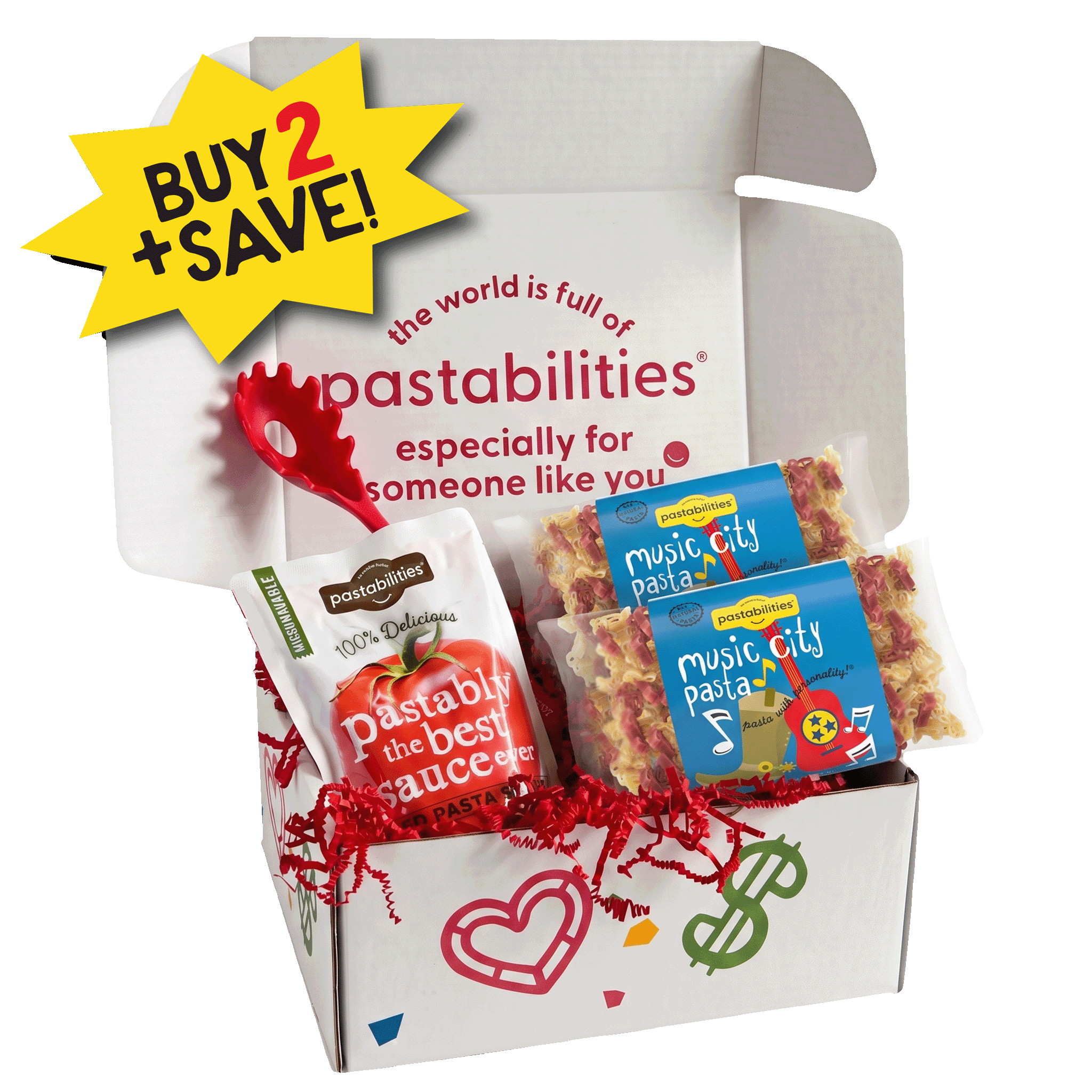 Music City Pasta Gift Box - World of Pastabilities