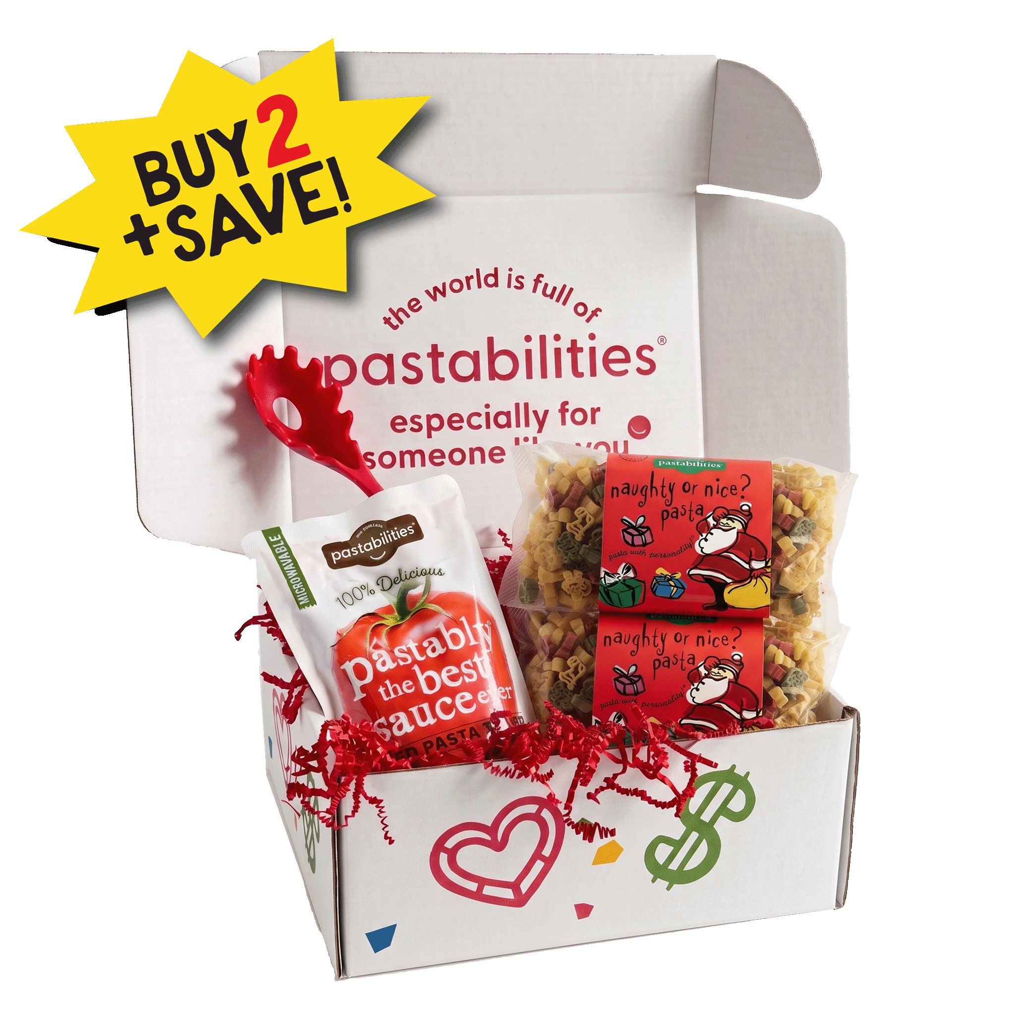 Naughty or Nice Gift Box - World of Pastabilities