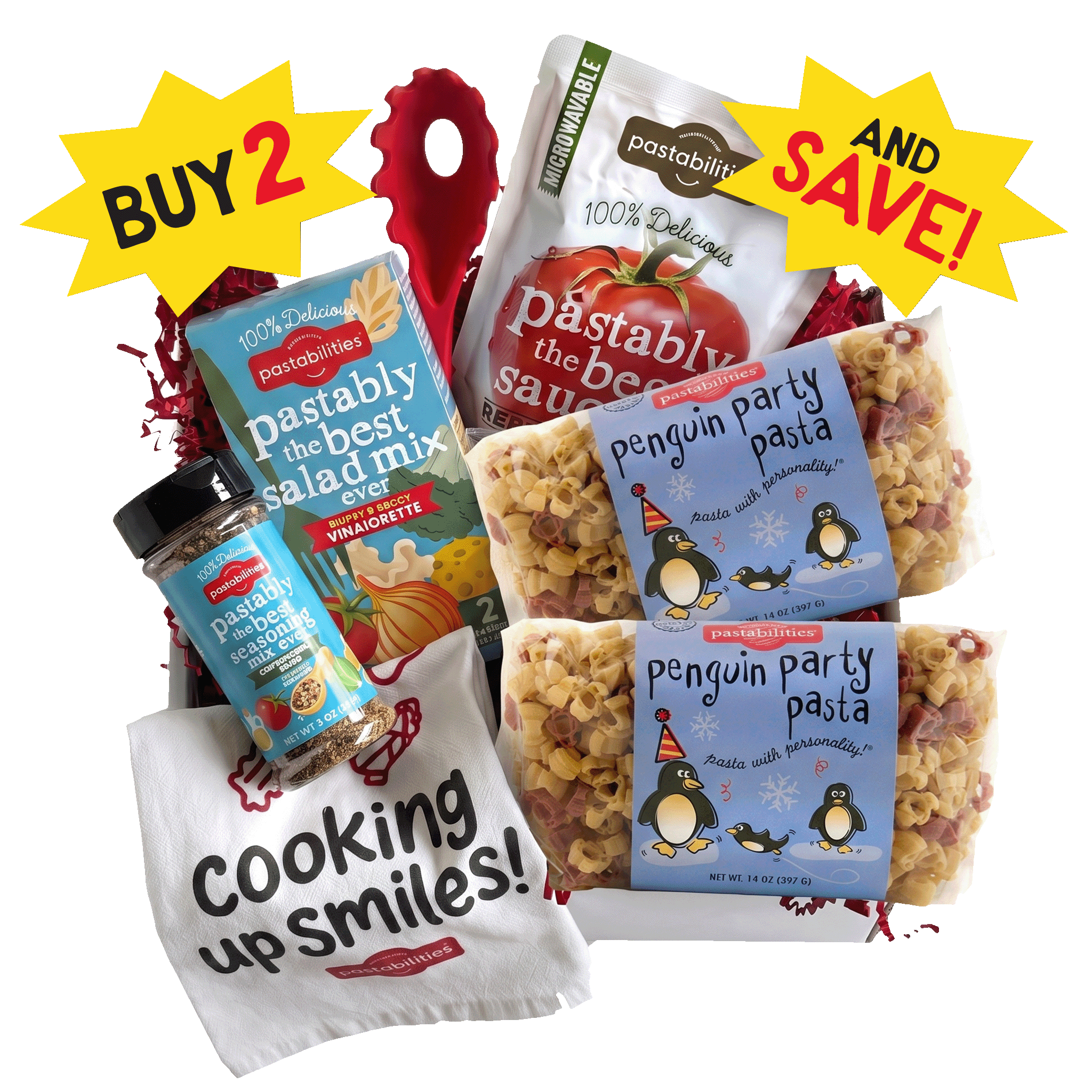 Penguin Party Deluxe Box - World of Pastabilities