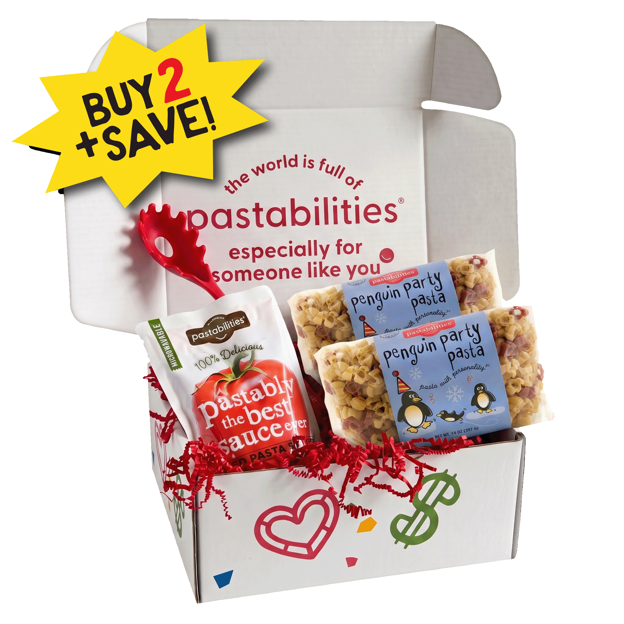 Penguin Party Gift Box - World of Pastabilities