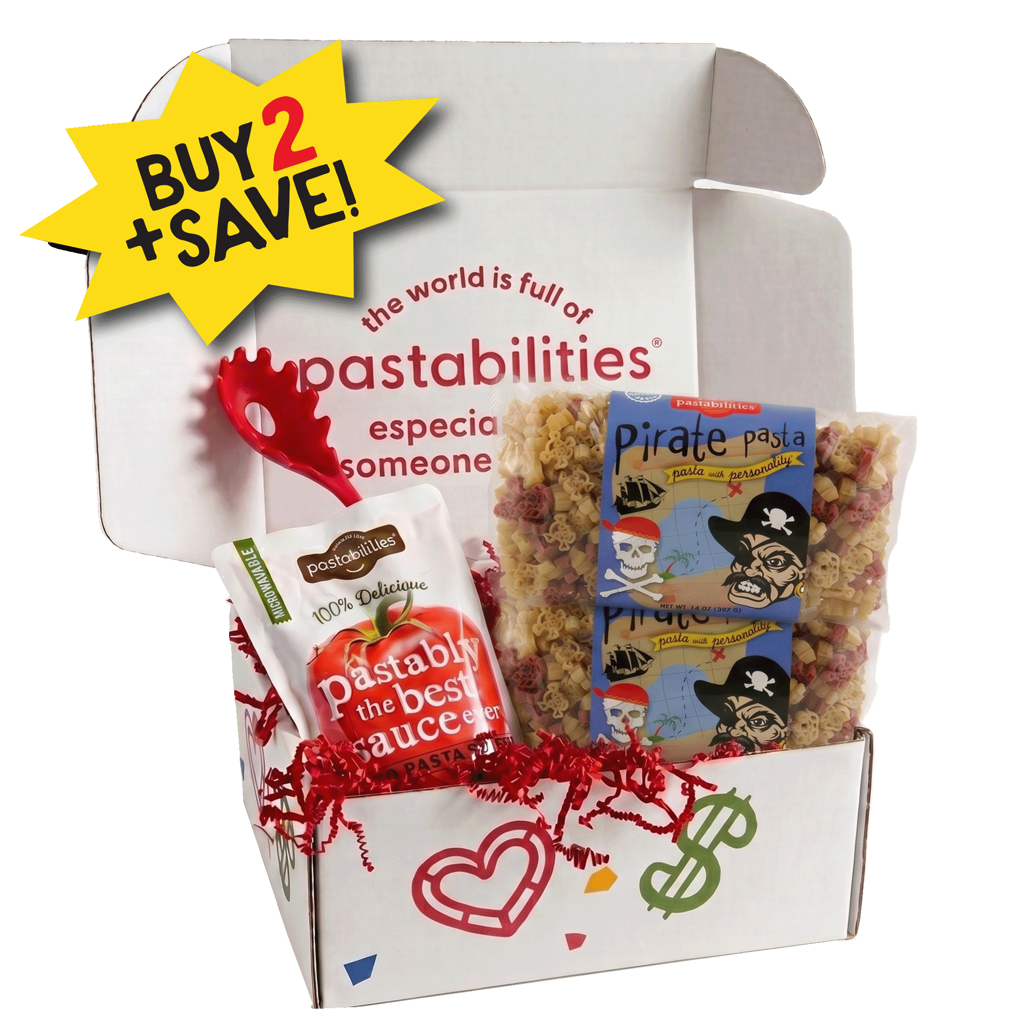 Pirate Gift Box - World of Pastabilities
