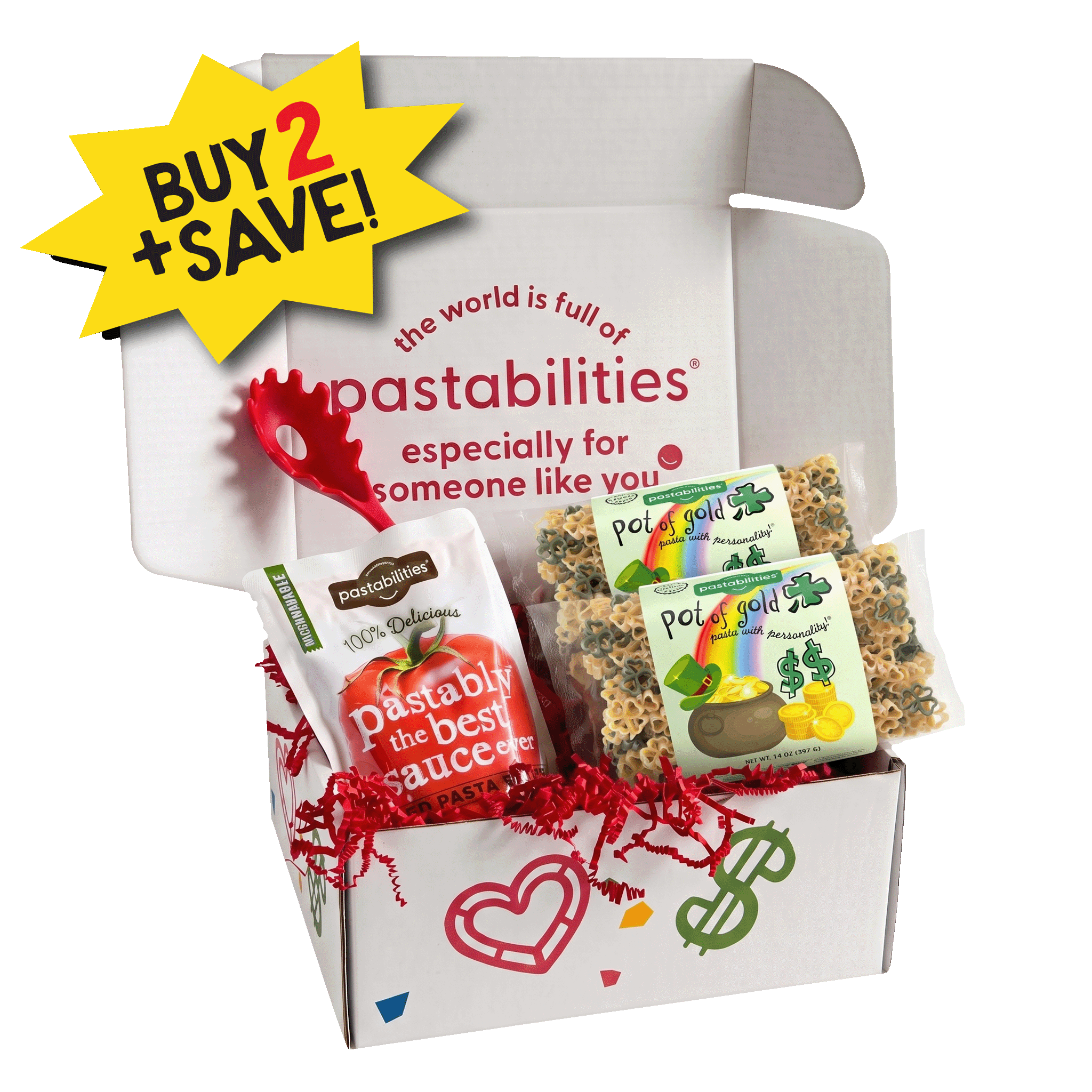 Pot of Gold Gift Box - World of Pastabilities