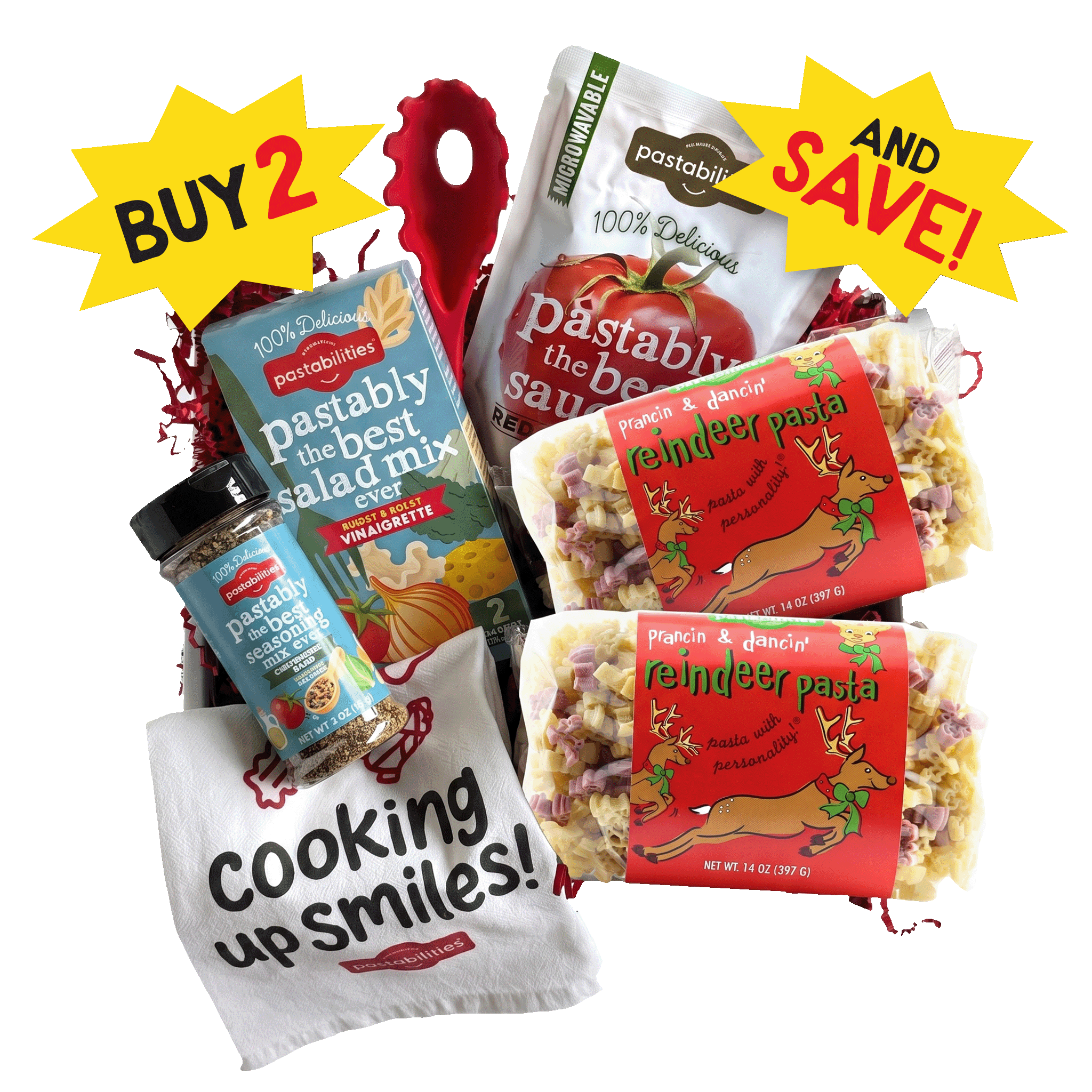 Reindeer Deluxe Box - World of Pastabilities