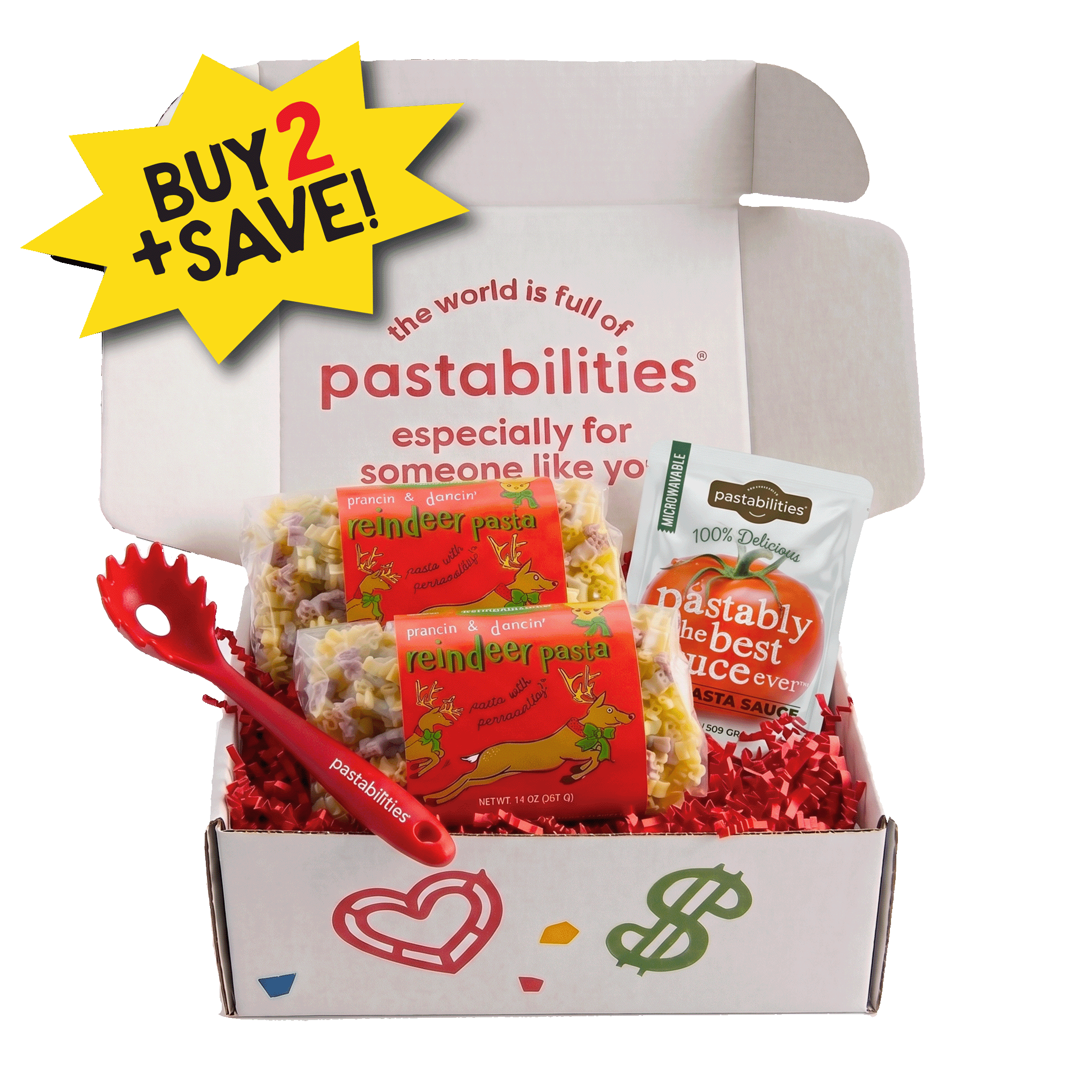 Reindeer Gift Box - World of Pastabilities