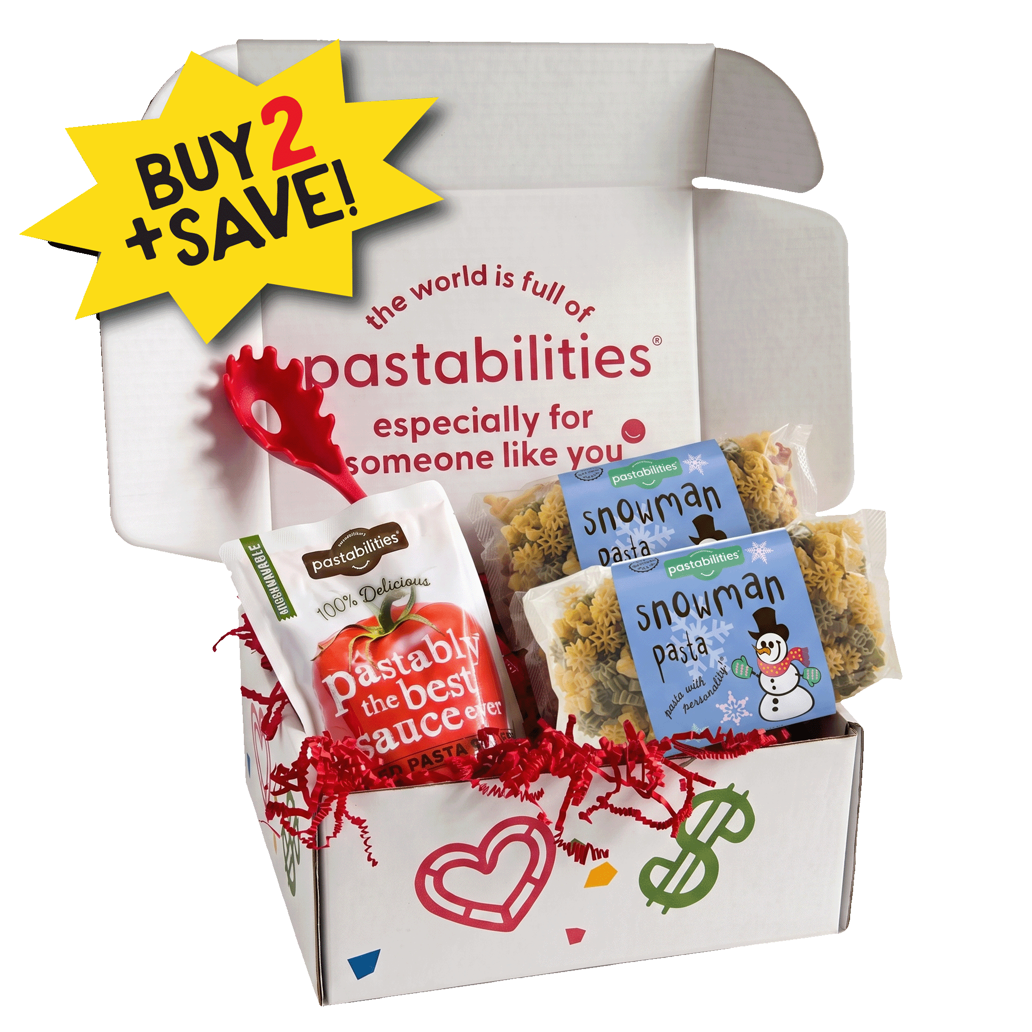 Snowman Gift Box - World of Pastabilities