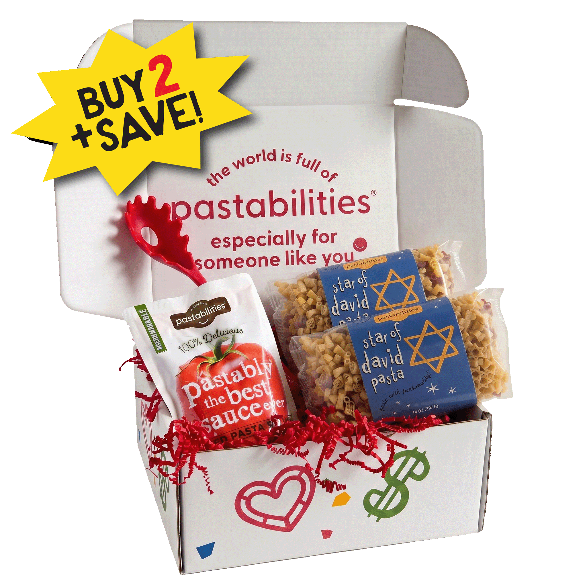 Star of David Gift Box - World of Pastabilities