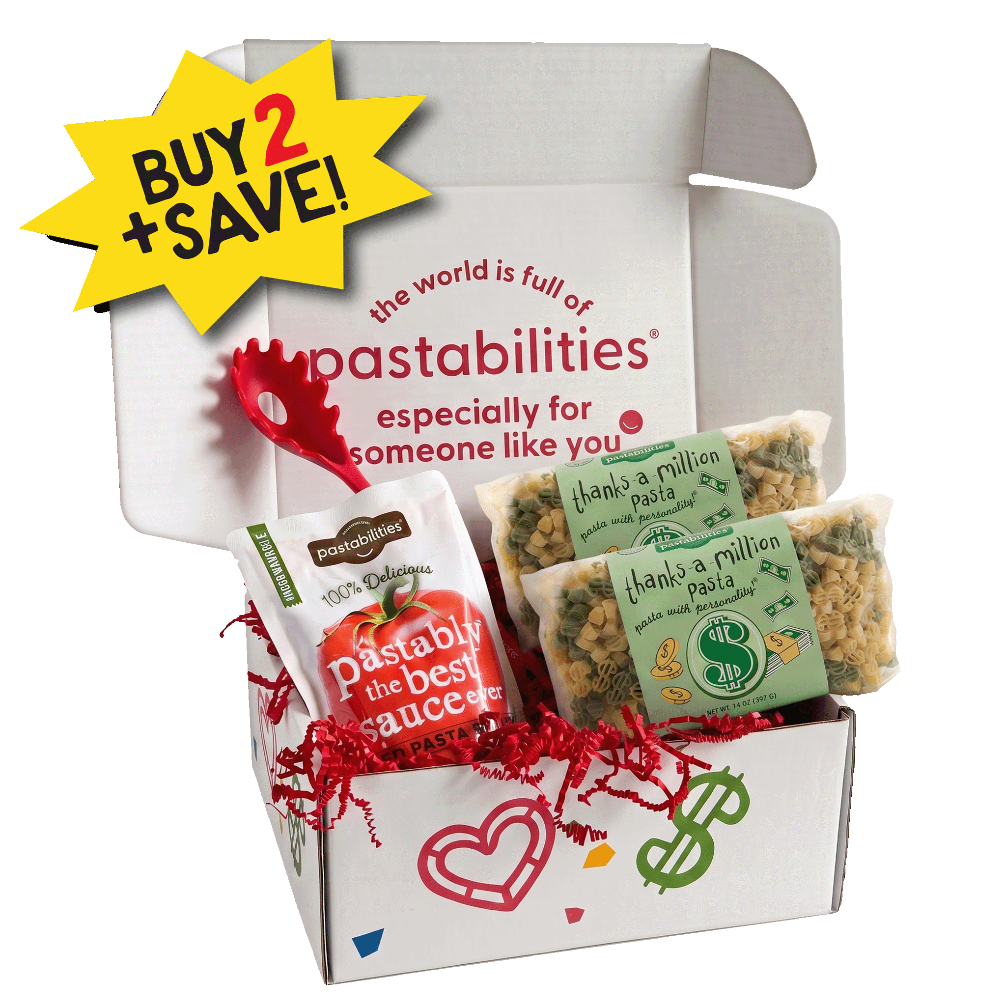 Thanks a Million Gift Box - World of Pastabilities