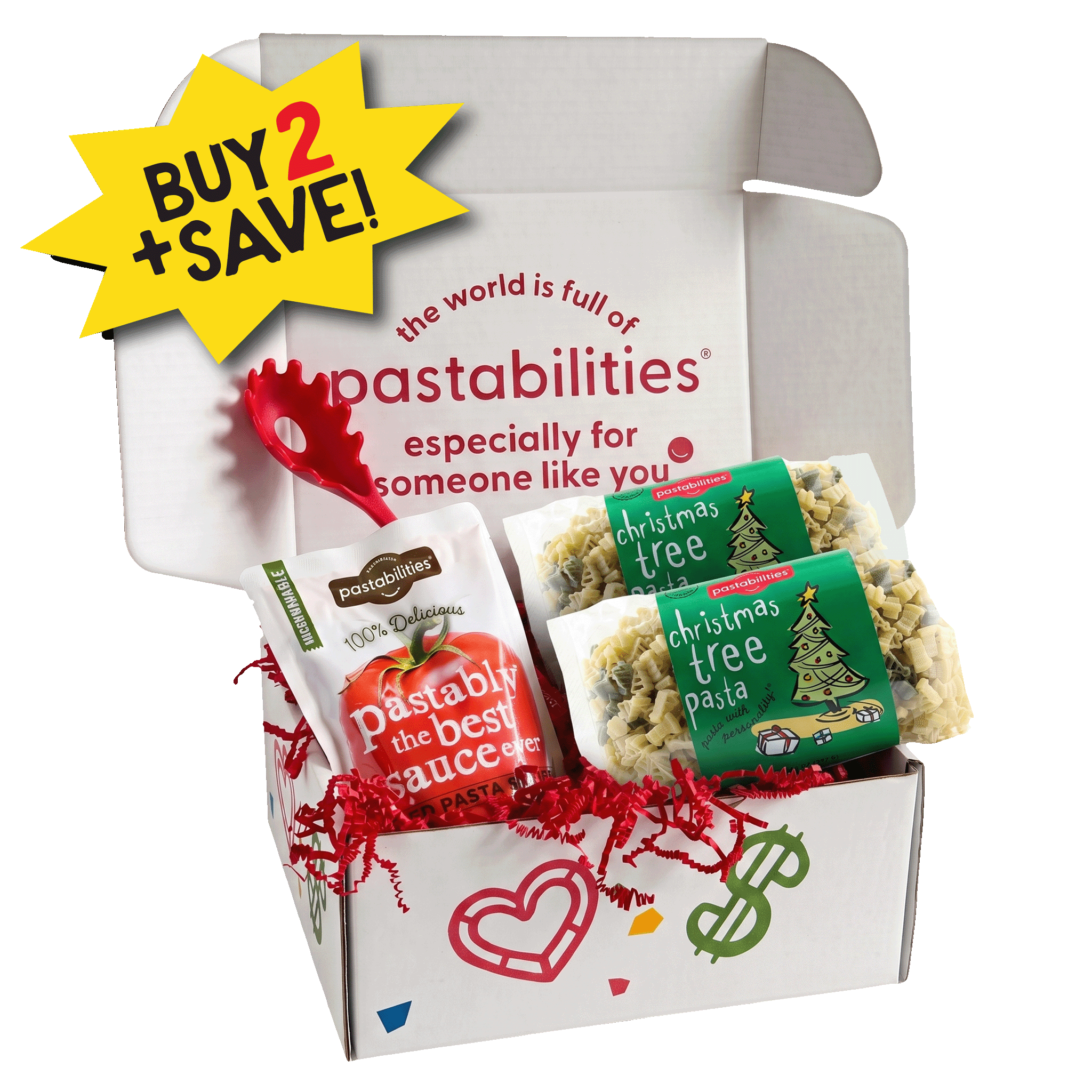 Christmas Tree Gift Box - World of Pastabilities