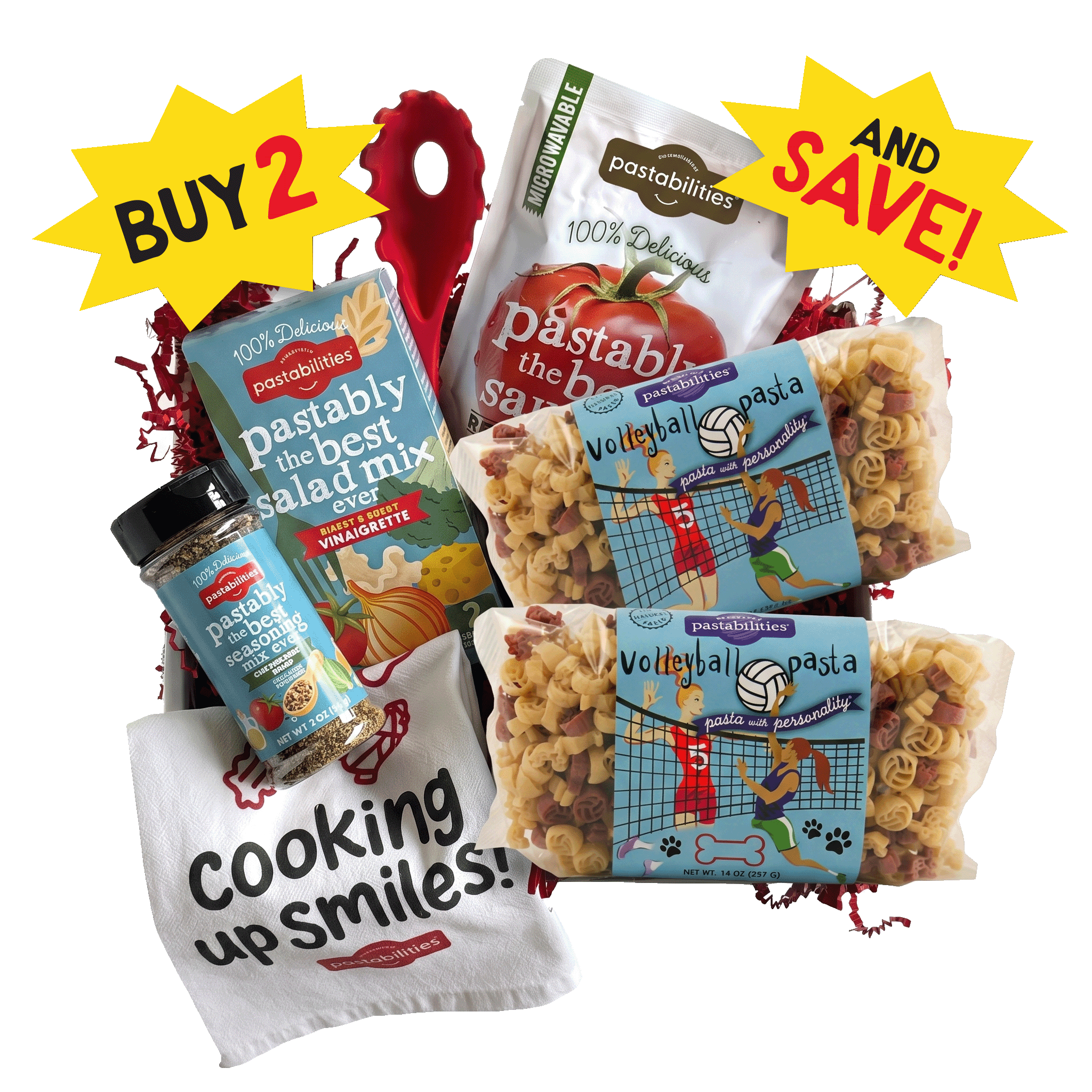Volleyball Deluxe Box - World of Pastabilities