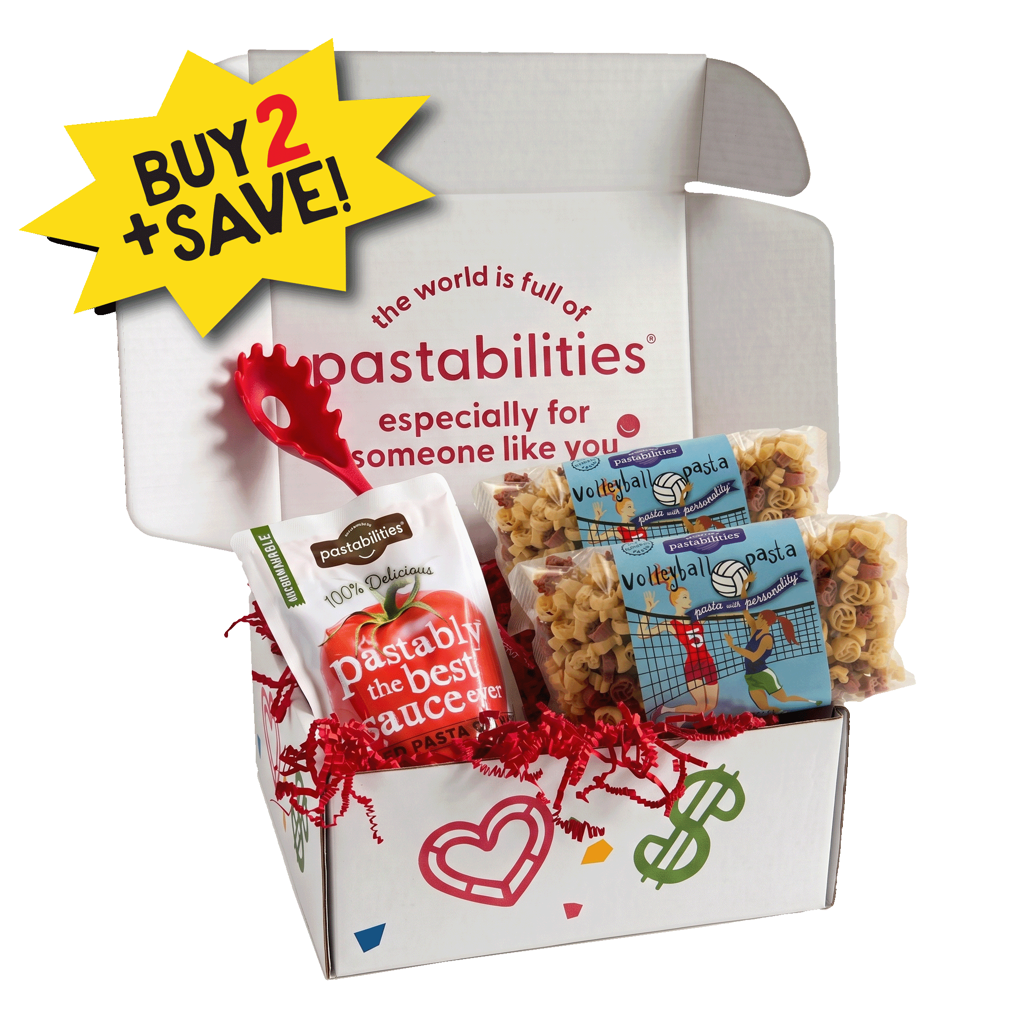 Volleyball Gift Box - World of Pastabilities